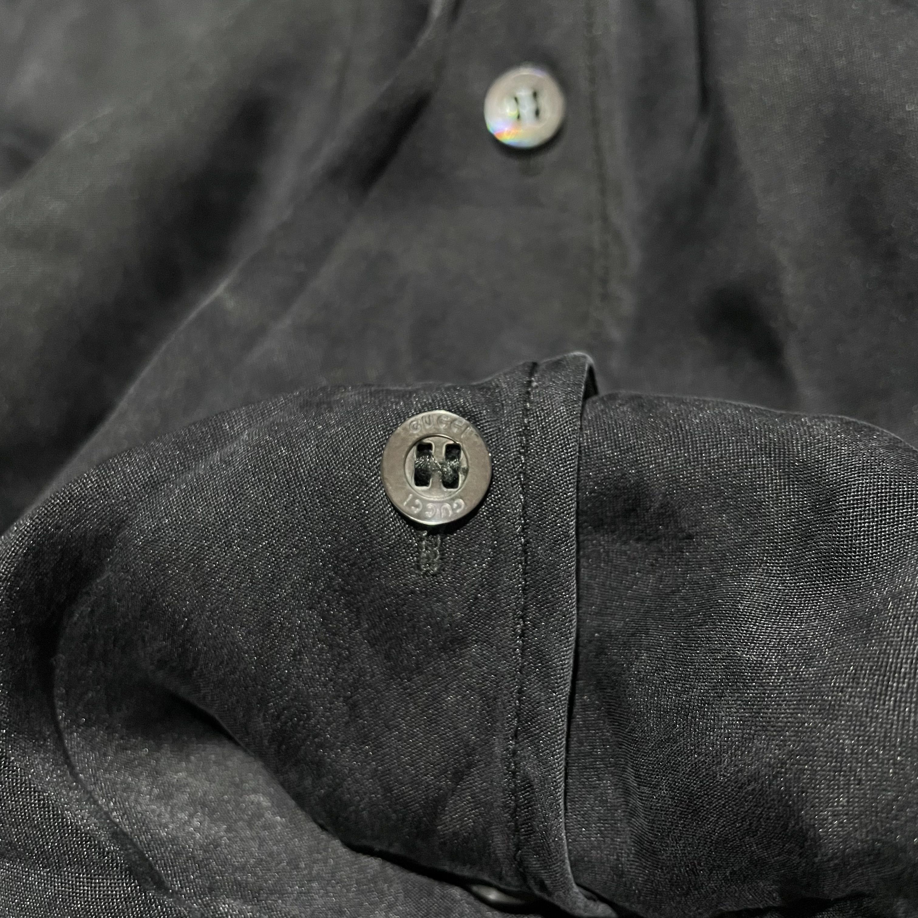 Gucci Gucci Silk Button Ups Shirts Size M / US 6-8 / IT 42-44 - 4 Thumbnail