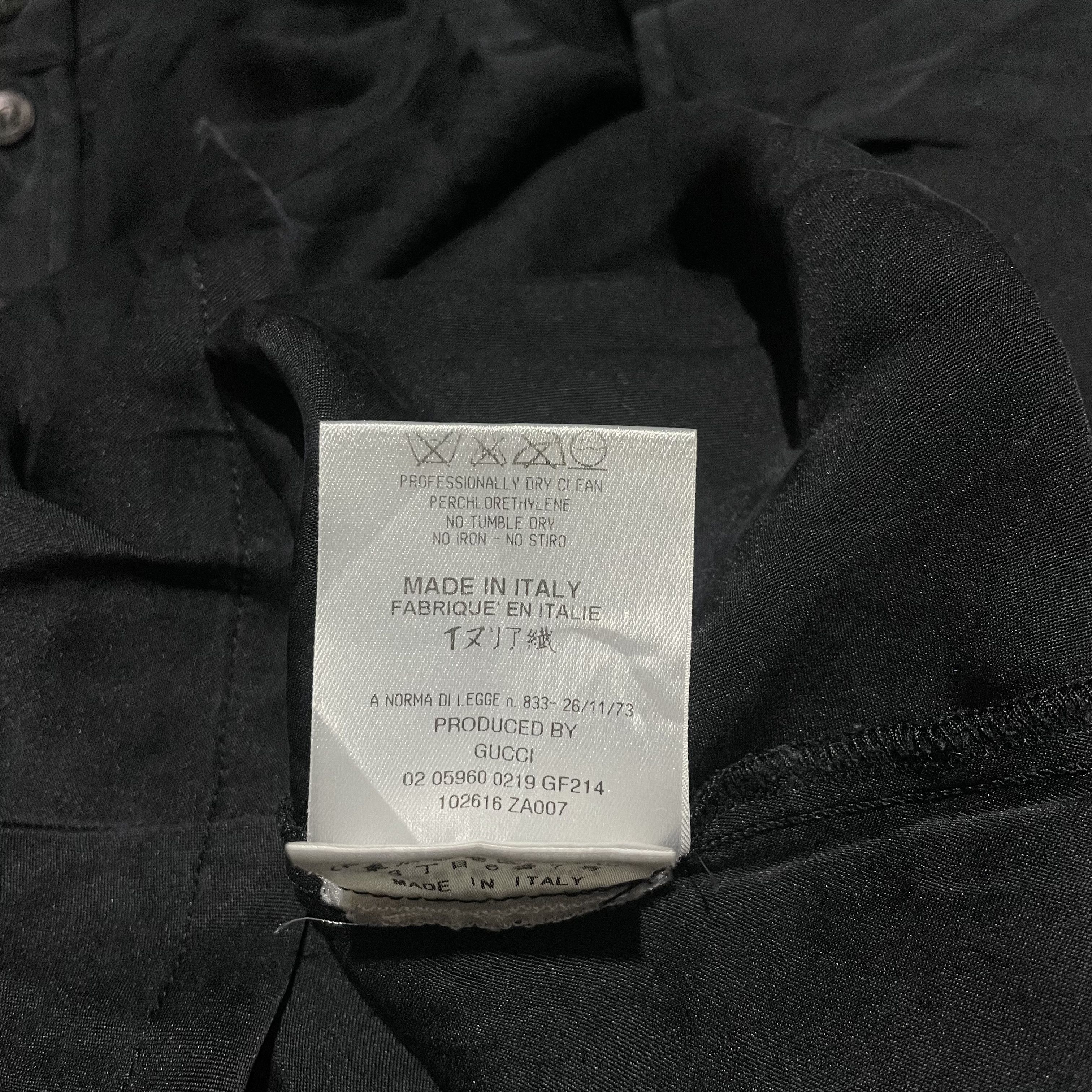 Gucci Gucci Silk Button Ups Shirts Size M / US 6-8 / IT 42-44 - 6 Thumbnail