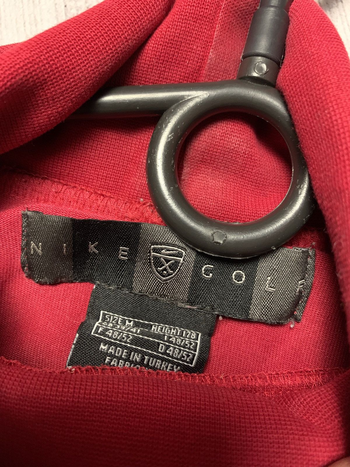 Nike × Vintage Vintage Nike Turtleneck red logo size M Size US M / EU 48-50 / 2 - 5 Thumbnail