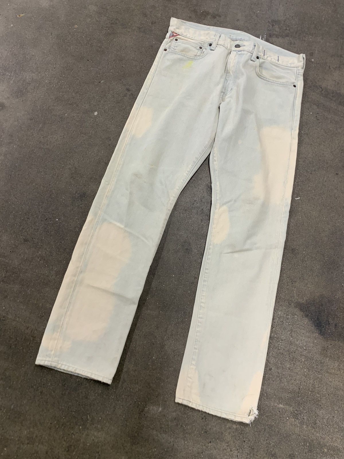 Polo Ralph Lauren Vintage Polo Ralph Lauren Fade Jeans Size US 34 / EU 50 - 2 Thumbnail