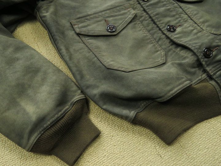 RRL Ralph Lauren Double RL A1 Bomber Jacket Size US L / EU 52-54 / 3 - 10 Thumbnail