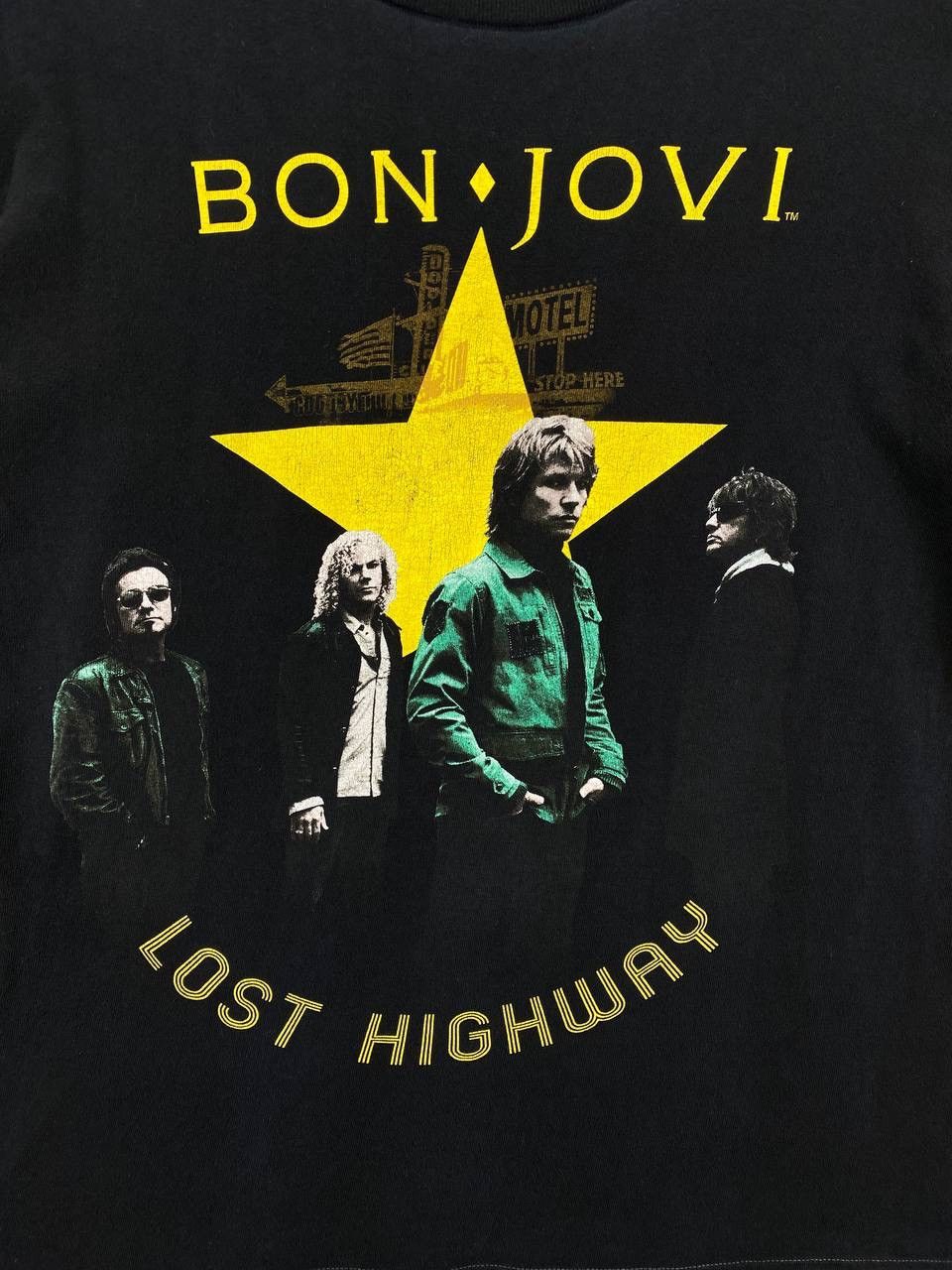 Band Tees Vintage Bon Jovi Lost Highway Tour Japan Band Tees T Shirt Size US M / EU 48-50 / 2 - 4 Thumbnail