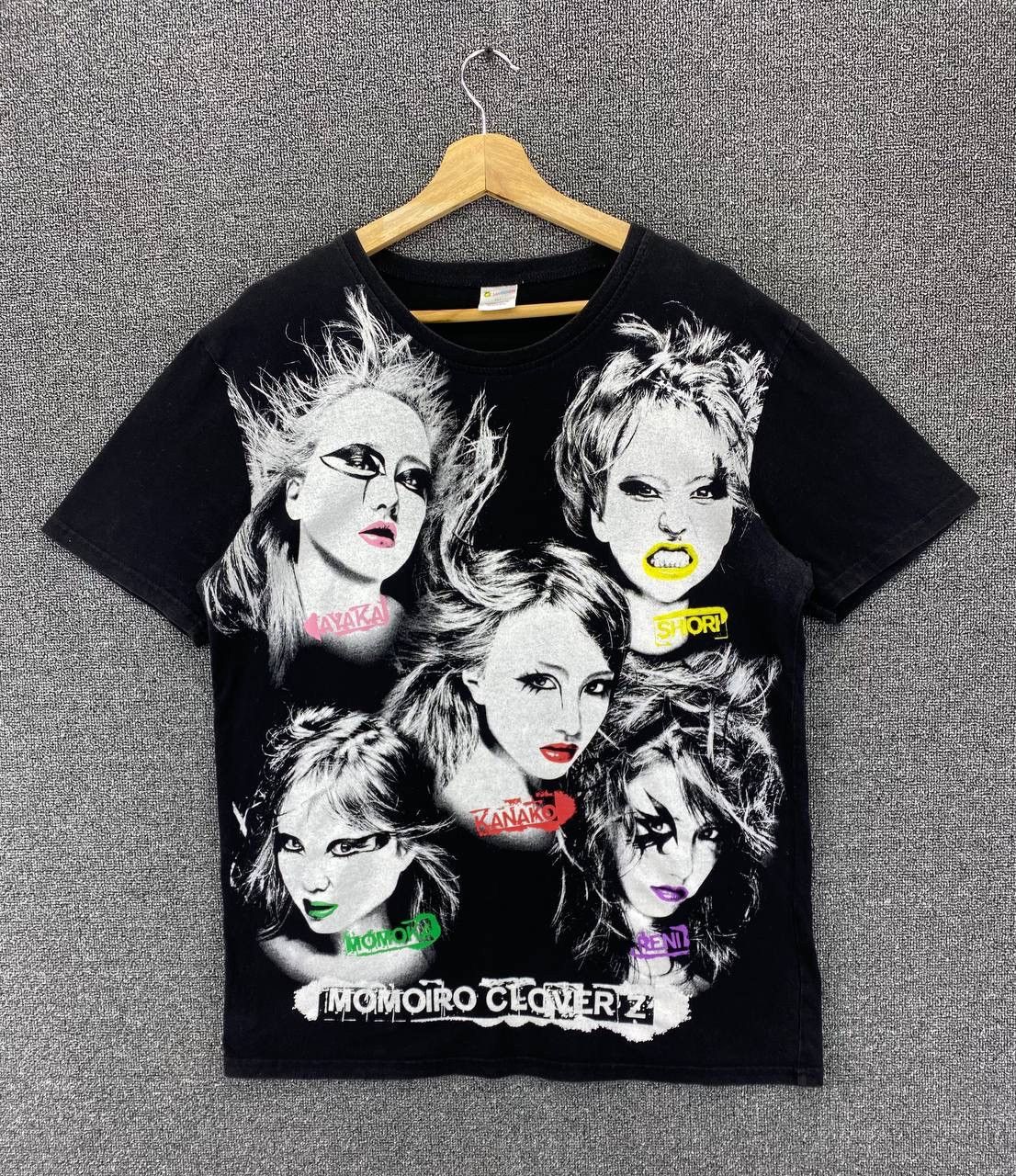 Band Tees Vintage Smooch Momoiro Clover Z Kpop Band Tees T Shirts Size US L / EU 52-54 / 3 - 1 Thumbnail