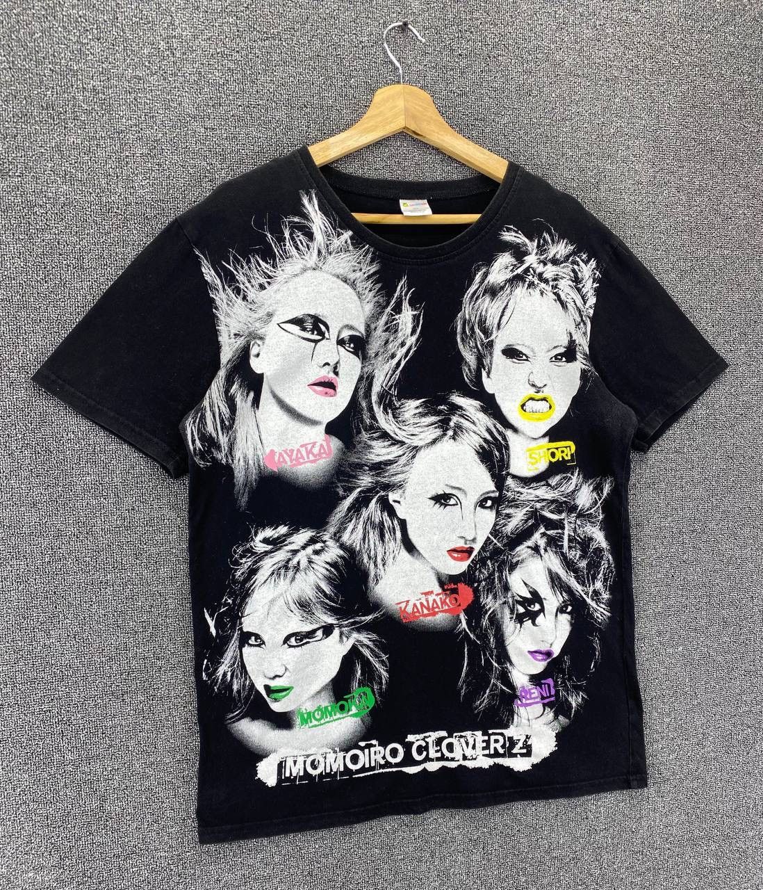 Band Tees Vintage Smooch Momoiro Clover Z Kpop Band Tees T Shirts Size US L / EU 52-54 / 3 - 2 Thumbnail