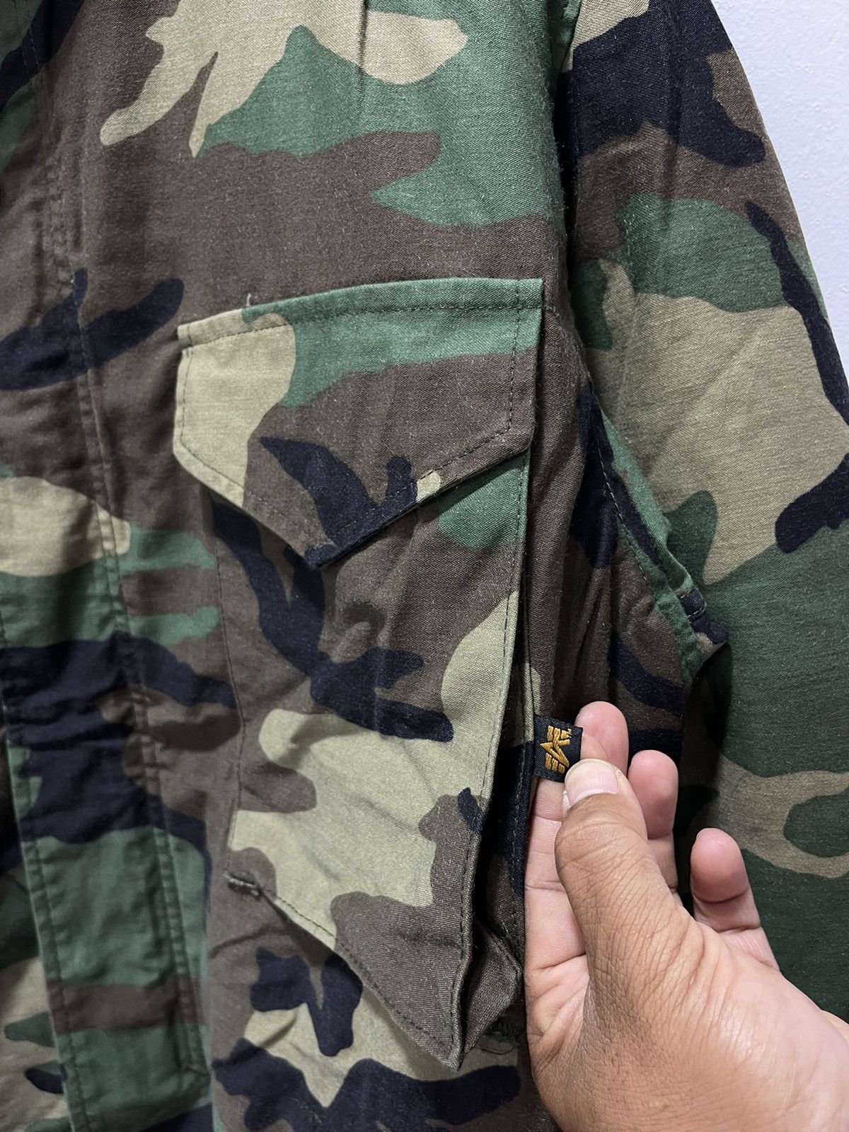 Alpha Industries ALPHA INDUSTRIES CAMOUFLAGE ARMY KANYE STYLE BOMBER JACKET Size US L / EU 52-54 / 3 - 9 Thumbnail