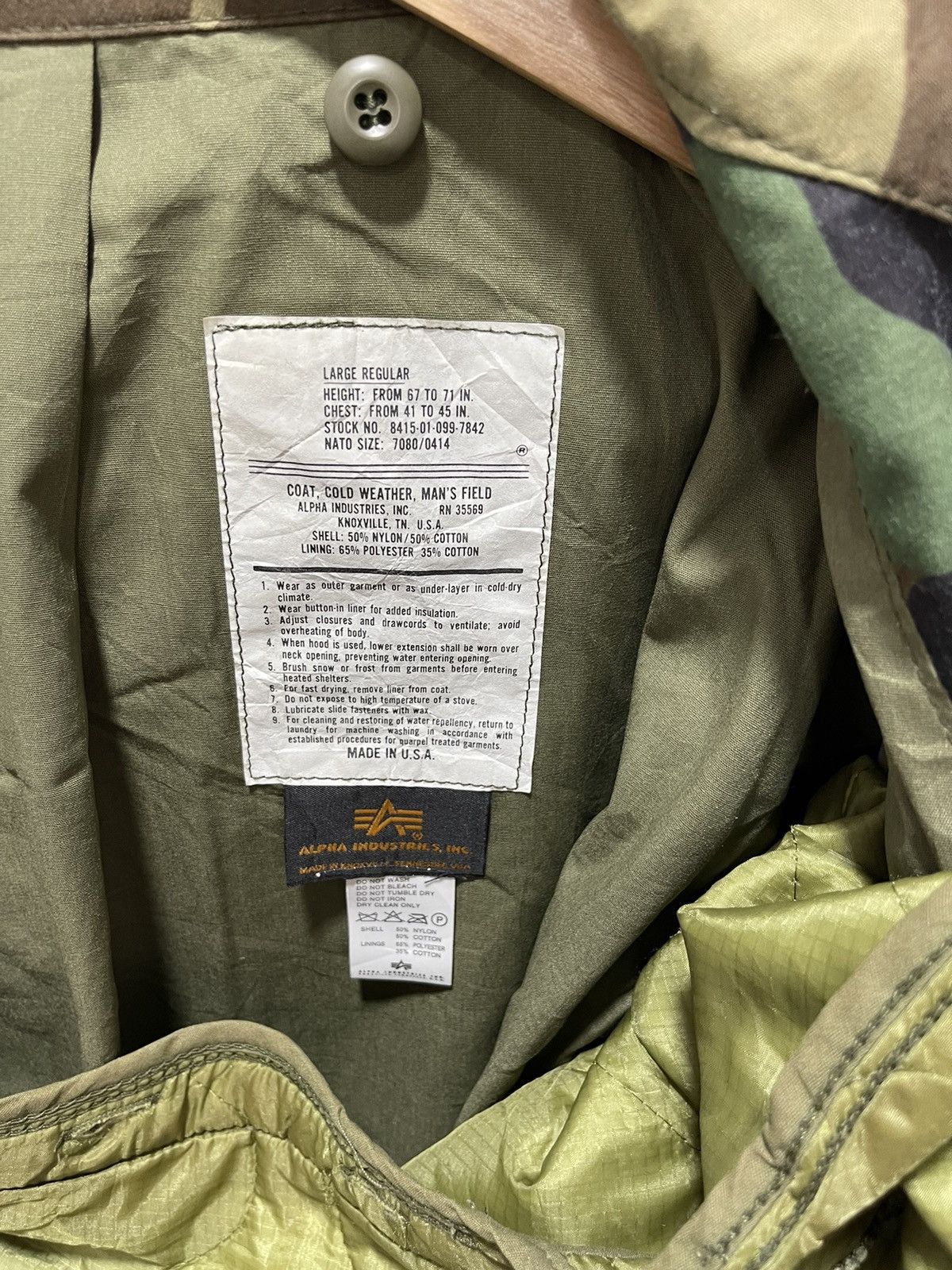 Alpha Industries ALPHA INDUSTRIES CAMOUFLAGE ARMY KANYE STYLE BOMBER JACKET Size US L / EU 52-54 / 3 - 15 Thumbnail
