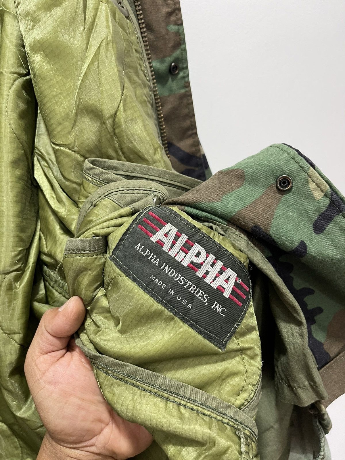 Alpha Industries ALPHA INDUSTRIES CAMOUFLAGE ARMY KANYE STYLE BOMBER JACKET Size US L / EU 52-54 / 3 - 14 Thumbnail