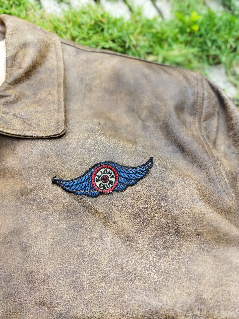 Vintage Vintage Pioneer Tomboy Voyager Flight Leather Jacket Size US M / EU 48-50 / 2 - 7 Thumbnail