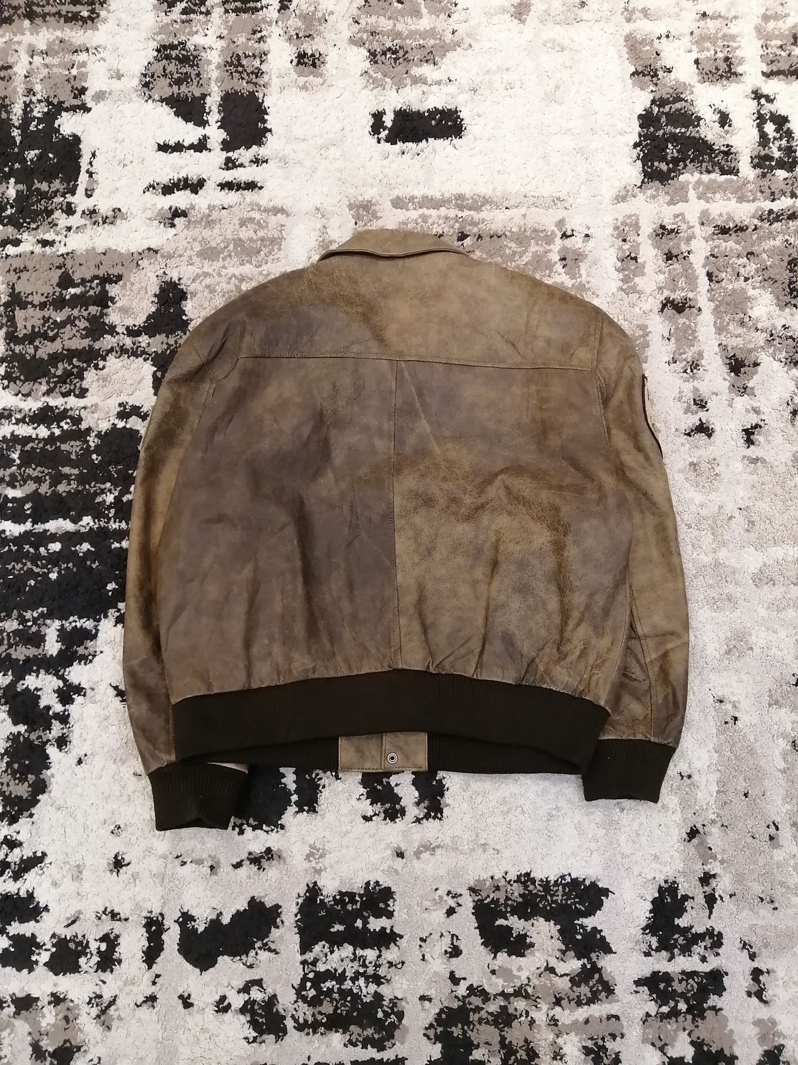 Vintage Vintage Pioneer Tomboy Voyager Flight Leather Jacket Size US M / EU 48-50 / 2 - 17 Thumbnail