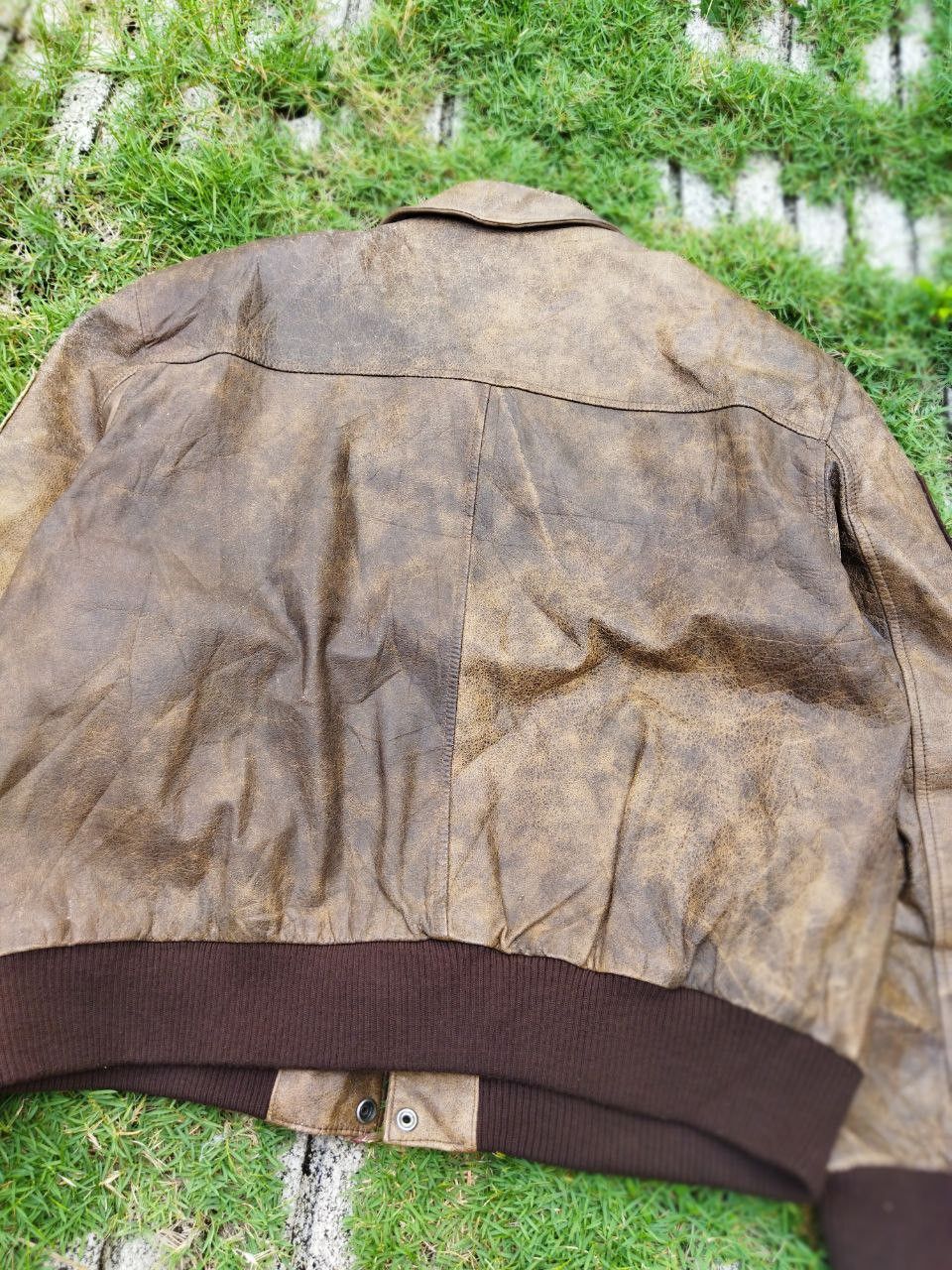 Vintage Vintage Pioneer Tomboy Voyager Flight Leather Jacket Size US M / EU 48-50 / 2 - 15 Thumbnail