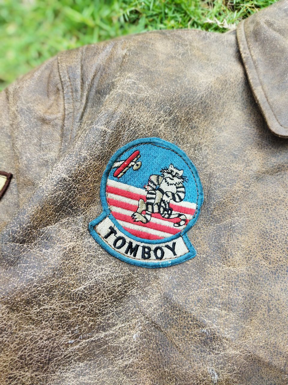Vintage Vintage Pioneer Tomboy Voyager Flight Leather Jacket Size US M / EU 48-50 / 2 - 6 Thumbnail