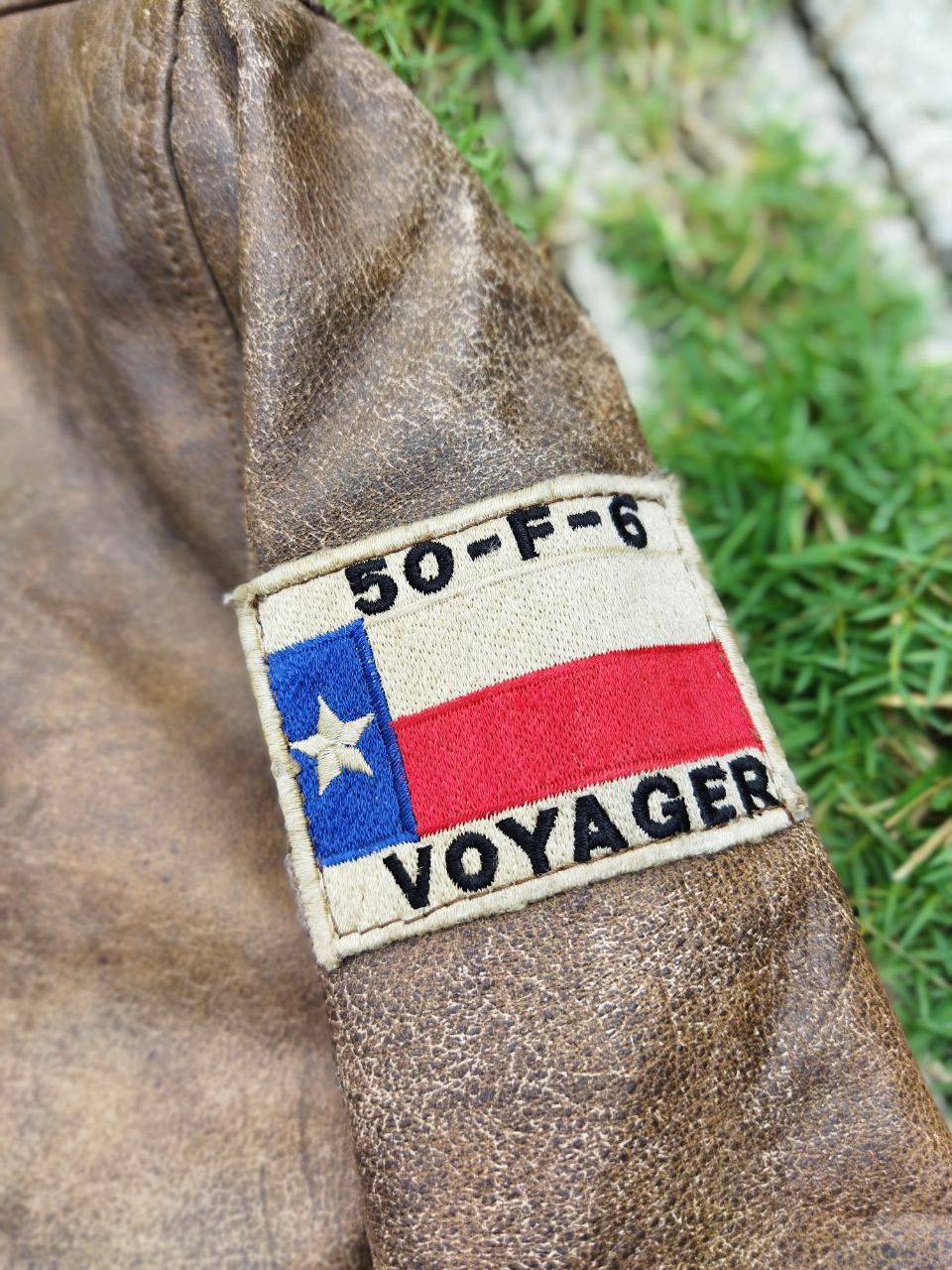 Vintage Vintage Pioneer Tomboy Voyager Flight Leather Jacket Size US M / EU 48-50 / 2 - 9 Thumbnail