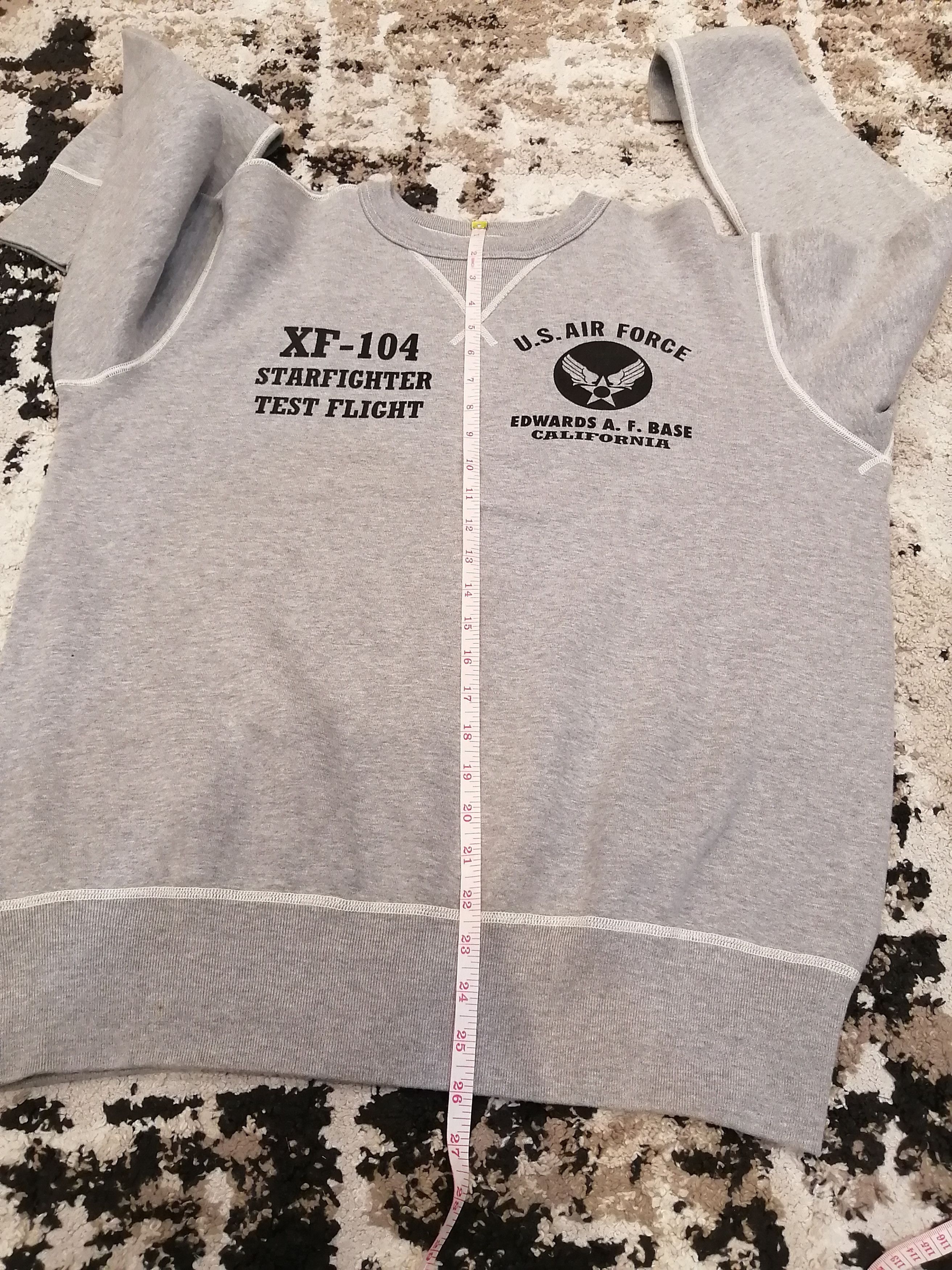 Buzz Rickson's Vintage Buzz Rickson Edwards A.F Base Sweatshirt Size US XL / EU 56 / 4 - 16 Thumbnail