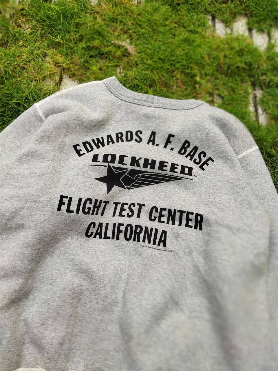 Buzz Rickson's Vintage Buzz Rickson Edwards A.F Base Sweatshirt Size US XL / EU 56 / 4 - 9 Thumbnail