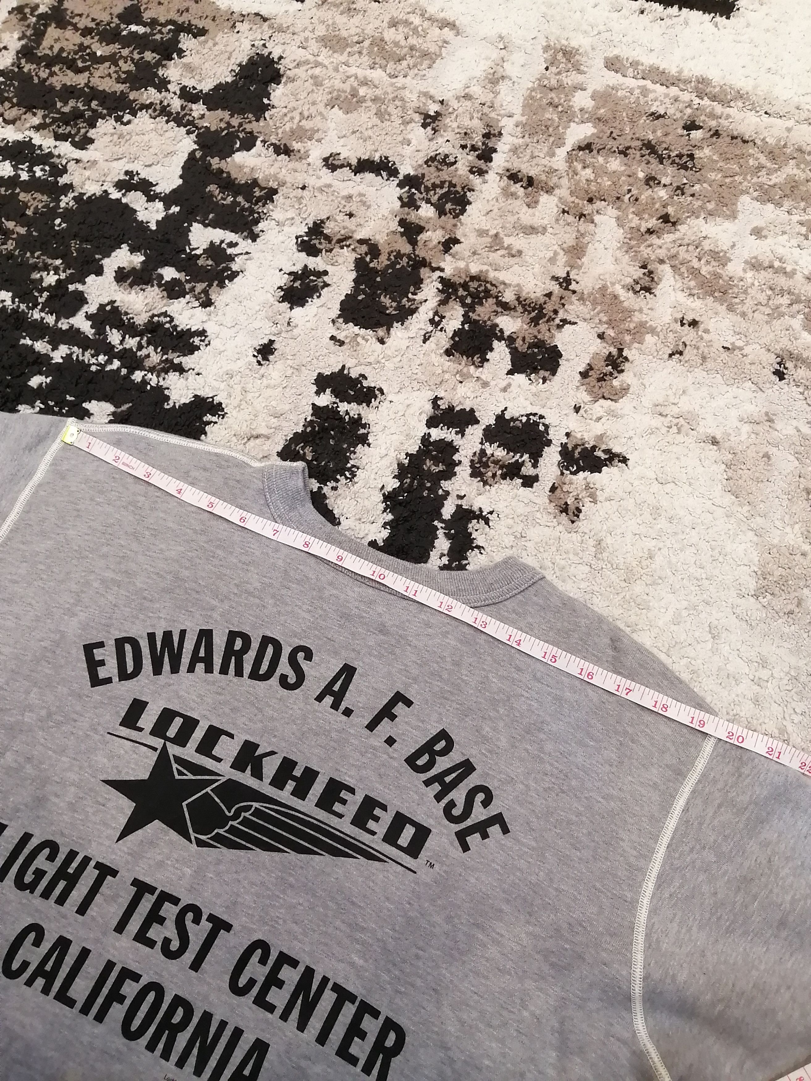 Buzz Rickson's Vintage Buzz Rickson Edwards A.F Base Sweatshirt Size US XL / EU 56 / 4 - 13 Thumbnail