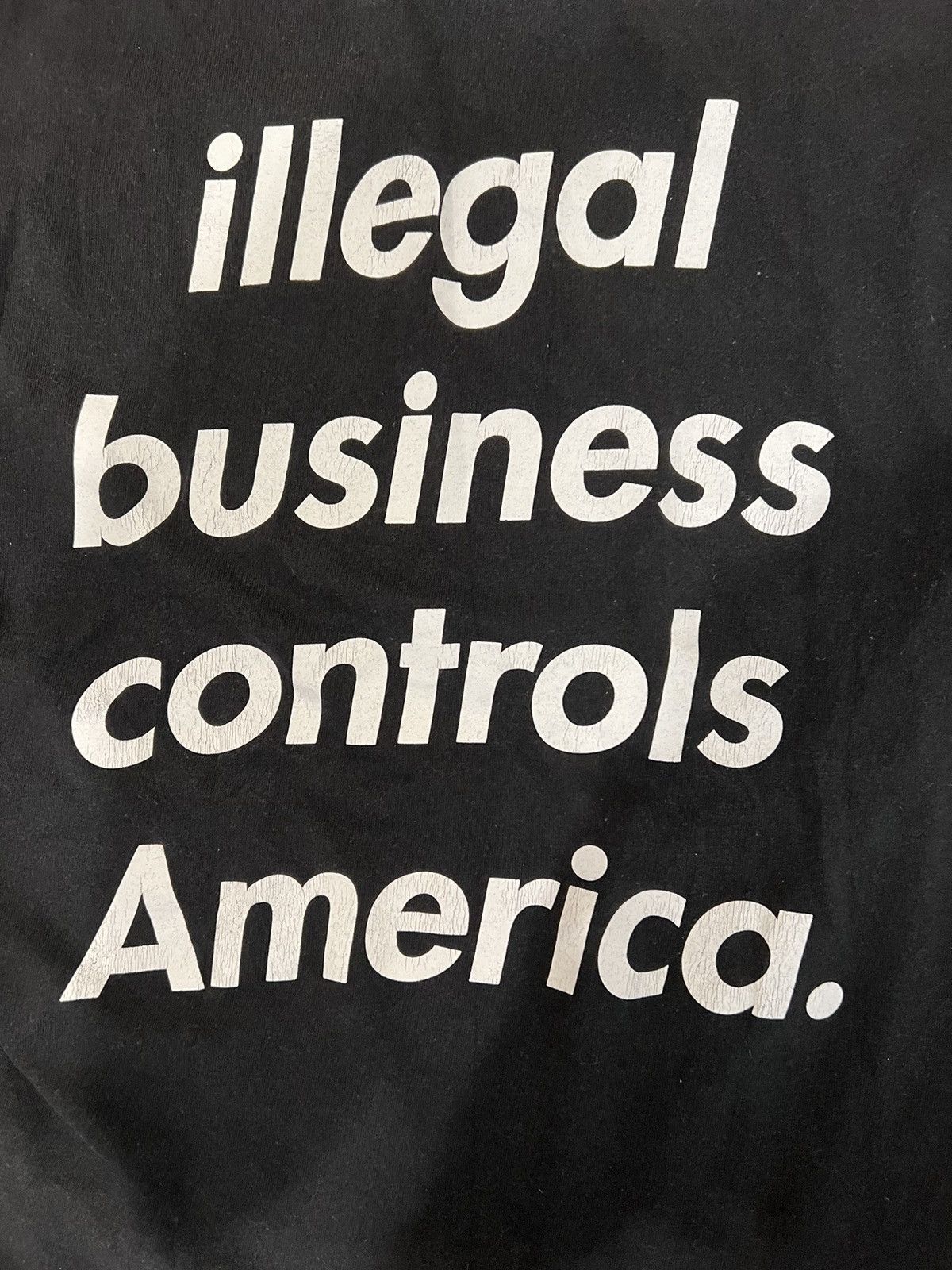 Supreme Supreme Illegal Business Controls America Igor Kotlyar Tee