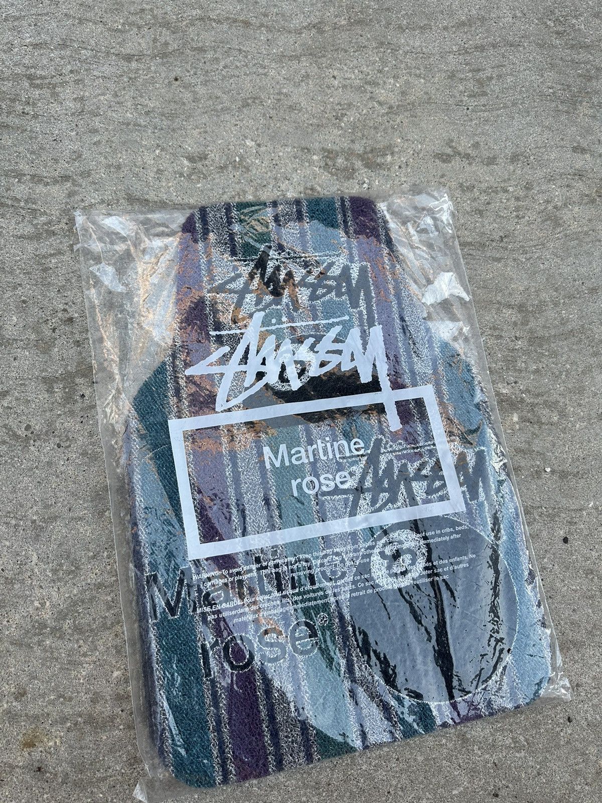 Martine Rose × Stussy STÜSSY & MARTINE ROSE CAR MAT SET | Grailed