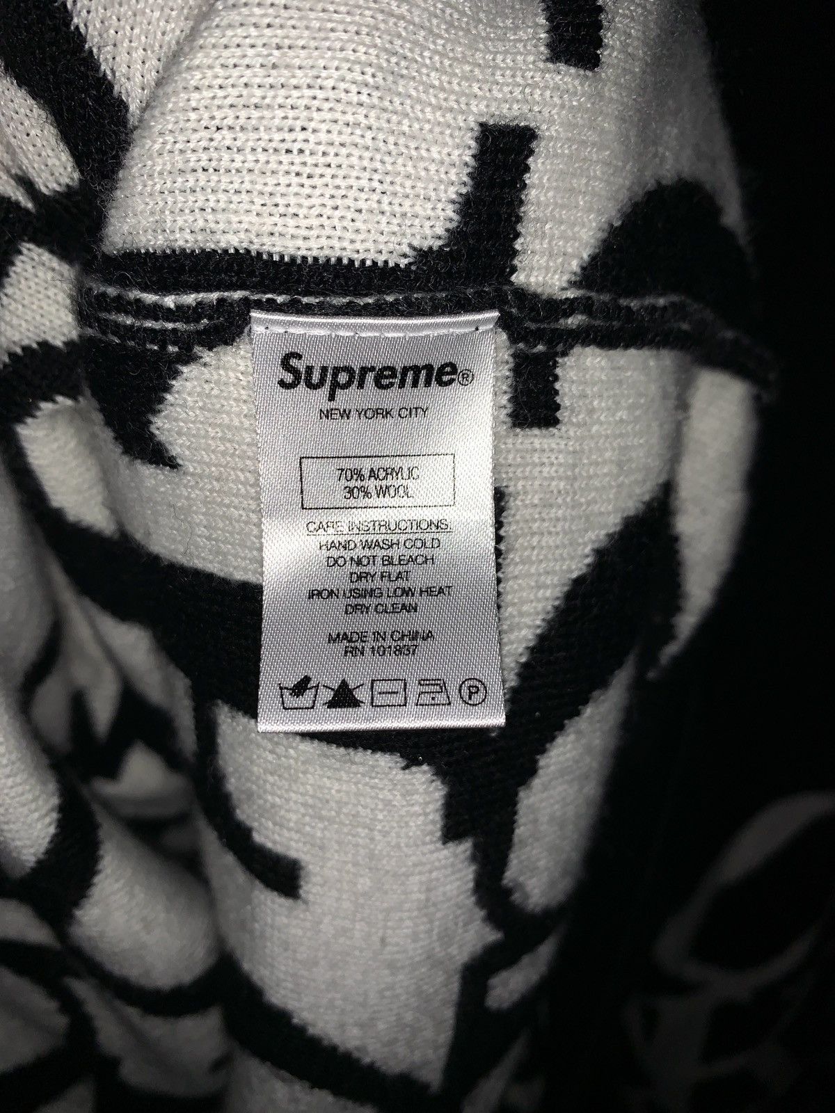 Supreme Supreme Fuck Sweater | Grailed