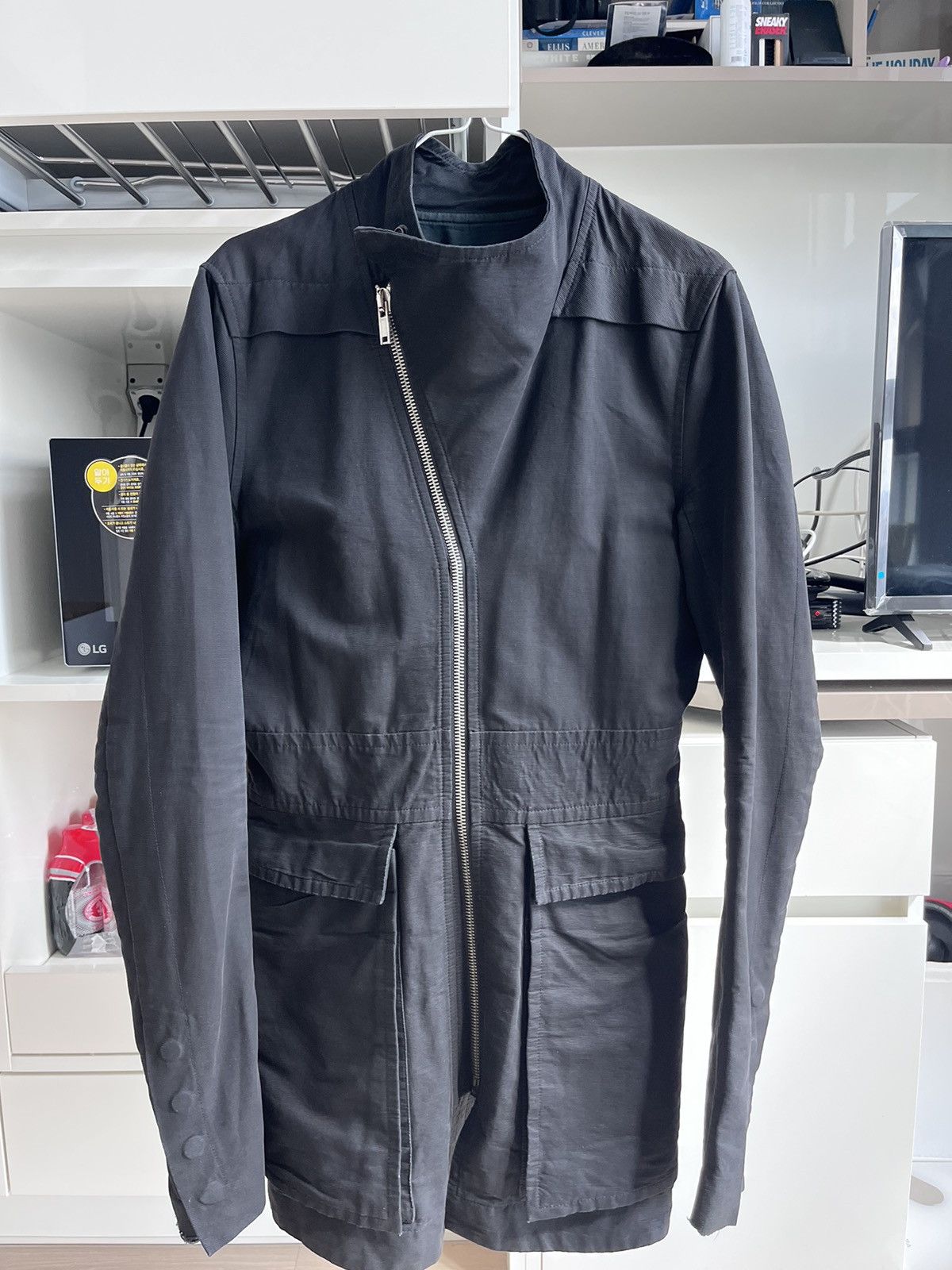 Safari Rick Owens Jacket | Grailed