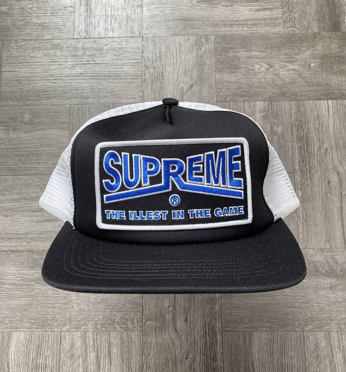Supreme Supreme Illest Mesh Back 5-Panel Black Hat | Grailed