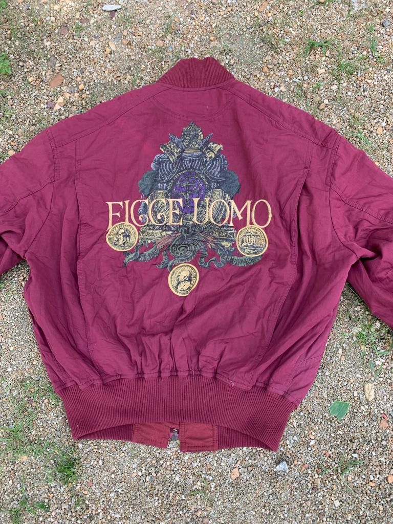 Vintage FICCE UOMO Yoshiyuki Konishi Bomber Jacket