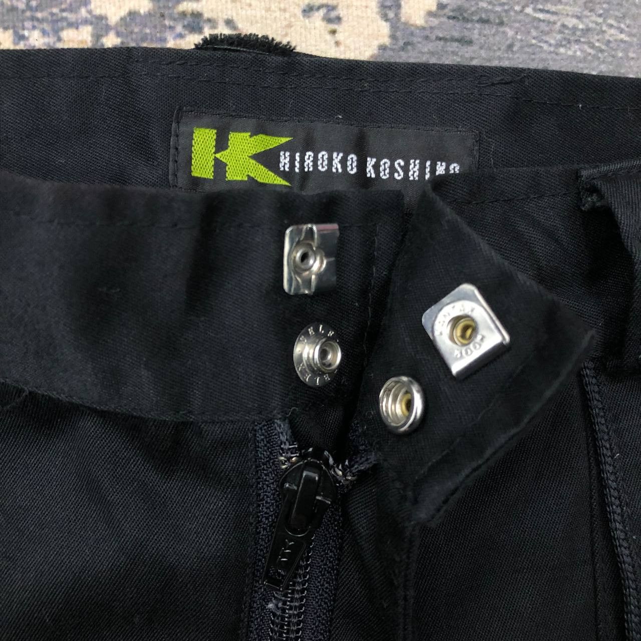Hiroko Koshino Homme × Sports Specialties P375 KAWASAKI RACING TEAM X HIROKO KOSHINO PANTS Size US 32 / EU 48 - 6 Thumbnail