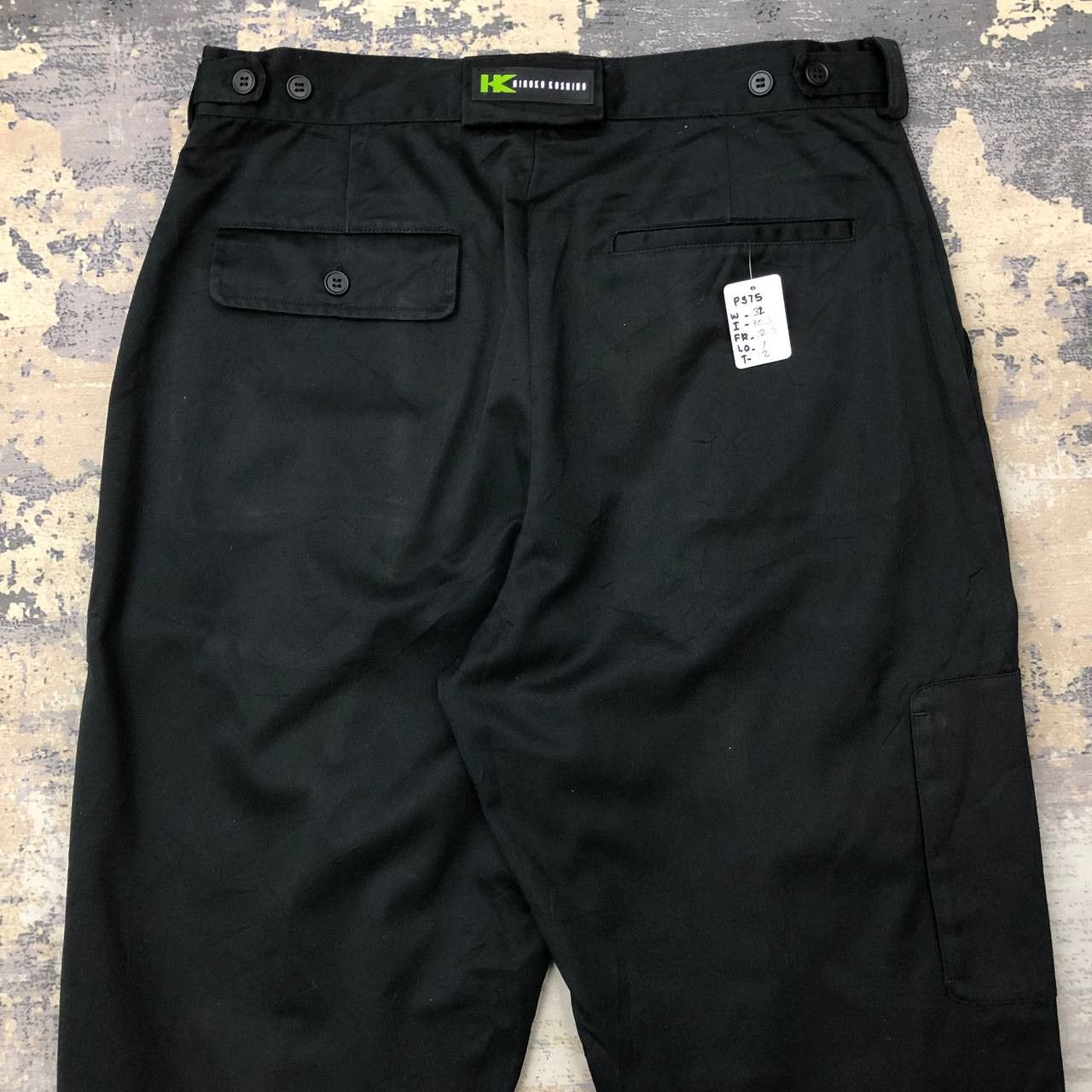 Hiroko Koshino Homme × Sports Specialties P375 KAWASAKI RACING TEAM X HIROKO KOSHINO PANTS Size US 32 / EU 48 - 4 Thumbnail