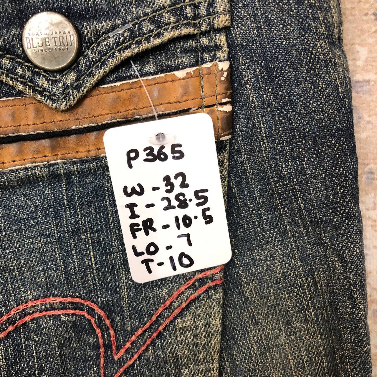 Edwin P365 EDWIN BLUE TRIP SKINNY JEANS Size US 32 / EU 48 - 12 Thumbnail