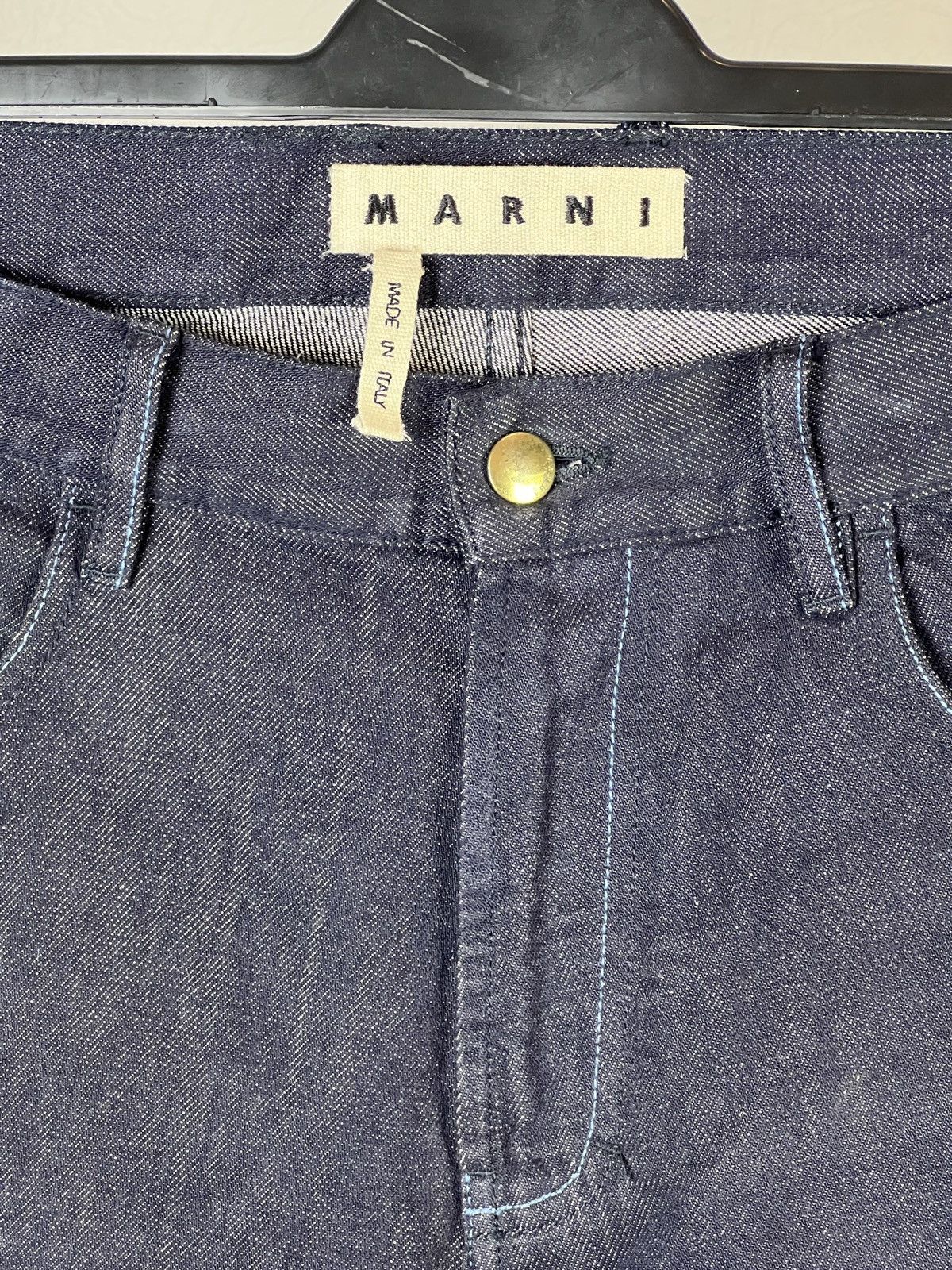 Marni Amazing MARNI Japanese Denim Pants Size US 33 - 2 Thumbnail