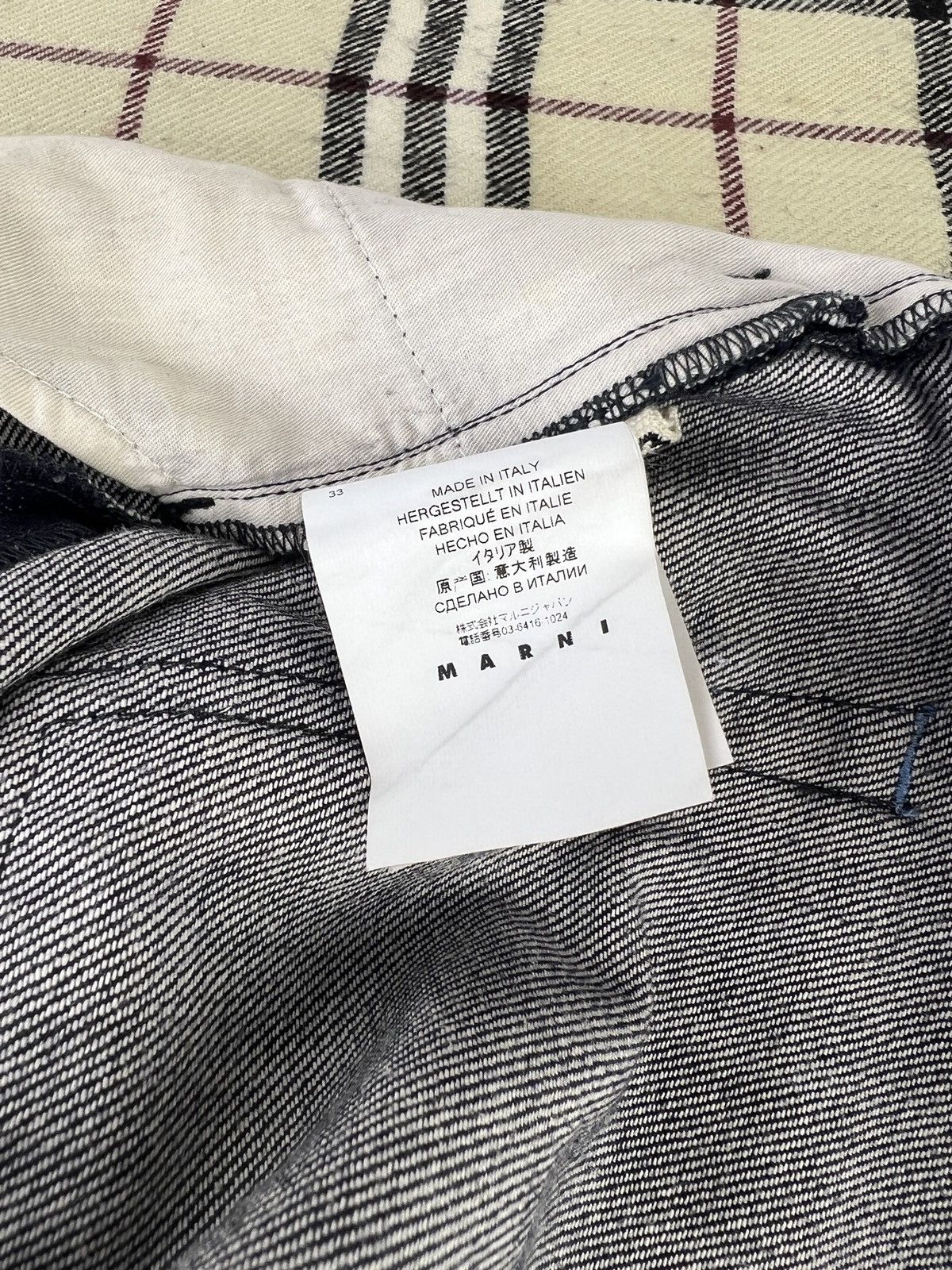 Marni Amazing MARNI Japanese Denim Pants Size US 33 - 5 Thumbnail