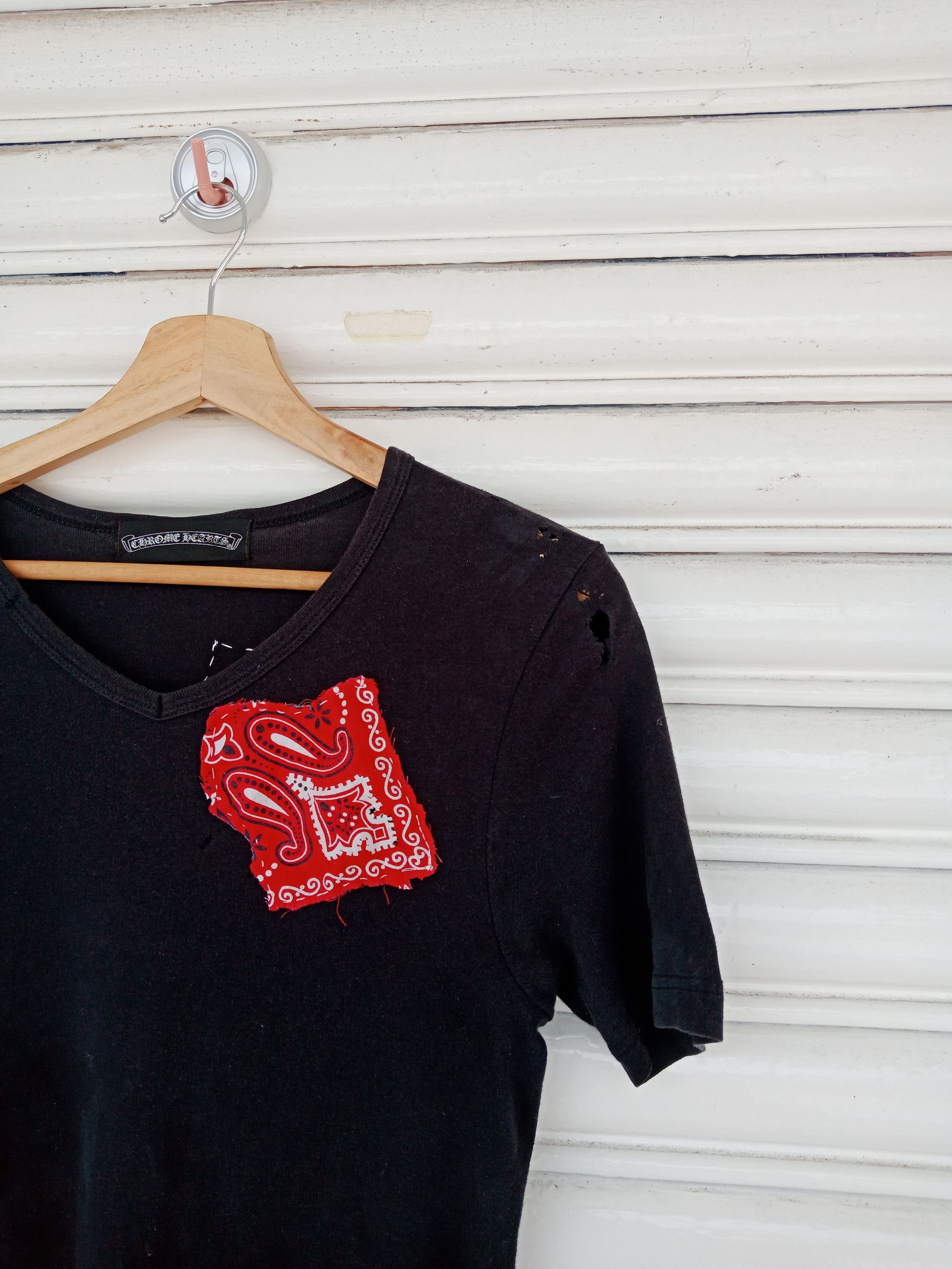 In The Attic Vintage Chrome Hearts Patchworks Distressed Size US S / EU 44-46 / 1 - 7 Thumbnail