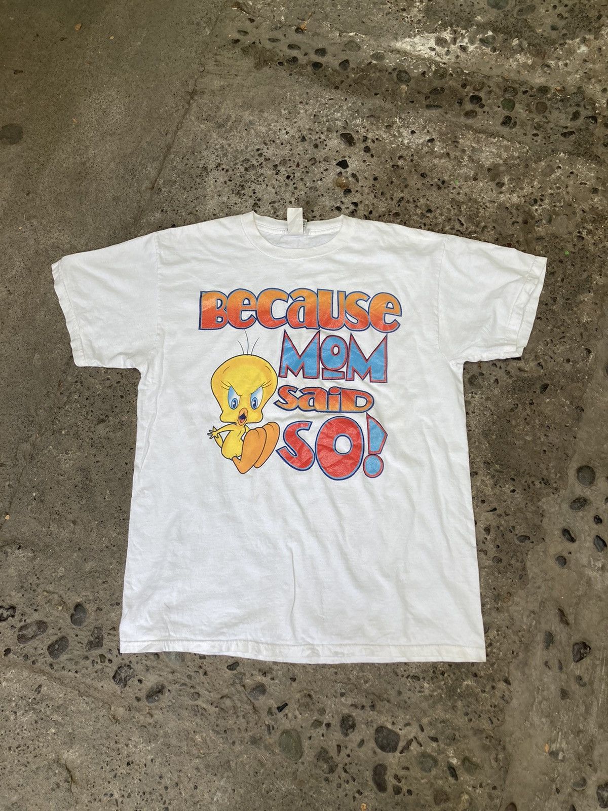 Vintage × Warner Bros Vintage tweety because my mom said so t shirt Size US L / EU 52-54 / 3 - 1 Thumbnail