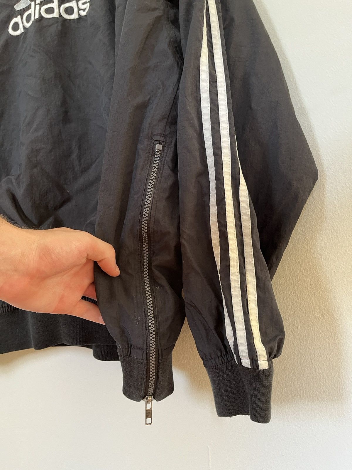 Adidas Vintage Adidas Crewneck Jacket Size US L / EU 52-54 / 3 - 4 Thumbnail