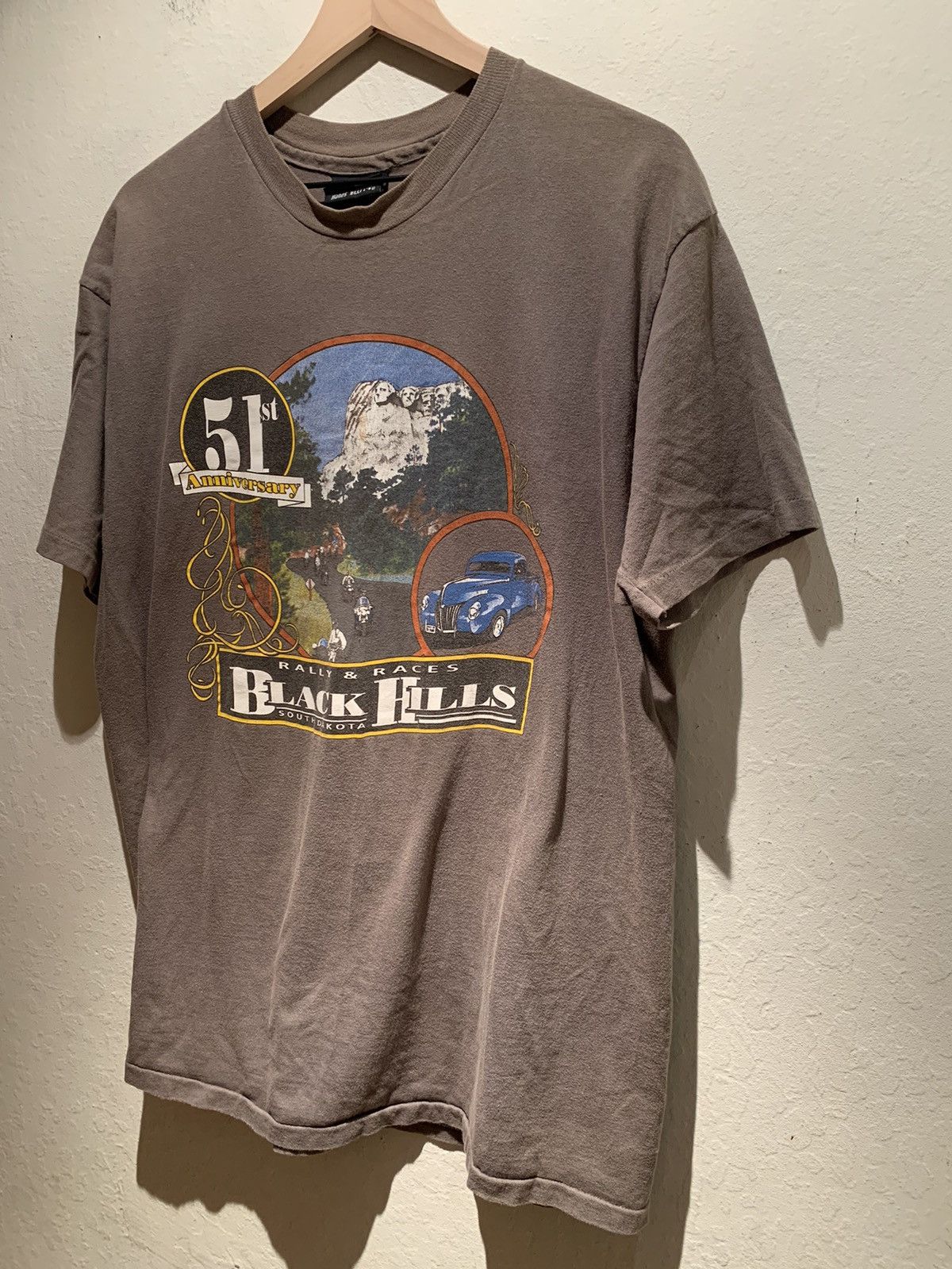 Harley Davidson × Vintage *RARE* Vintage 1991 51st Sturgis Harley Davidson Biker Shirt Size US XL / EU 56 / 4 - 1 Thumbnail