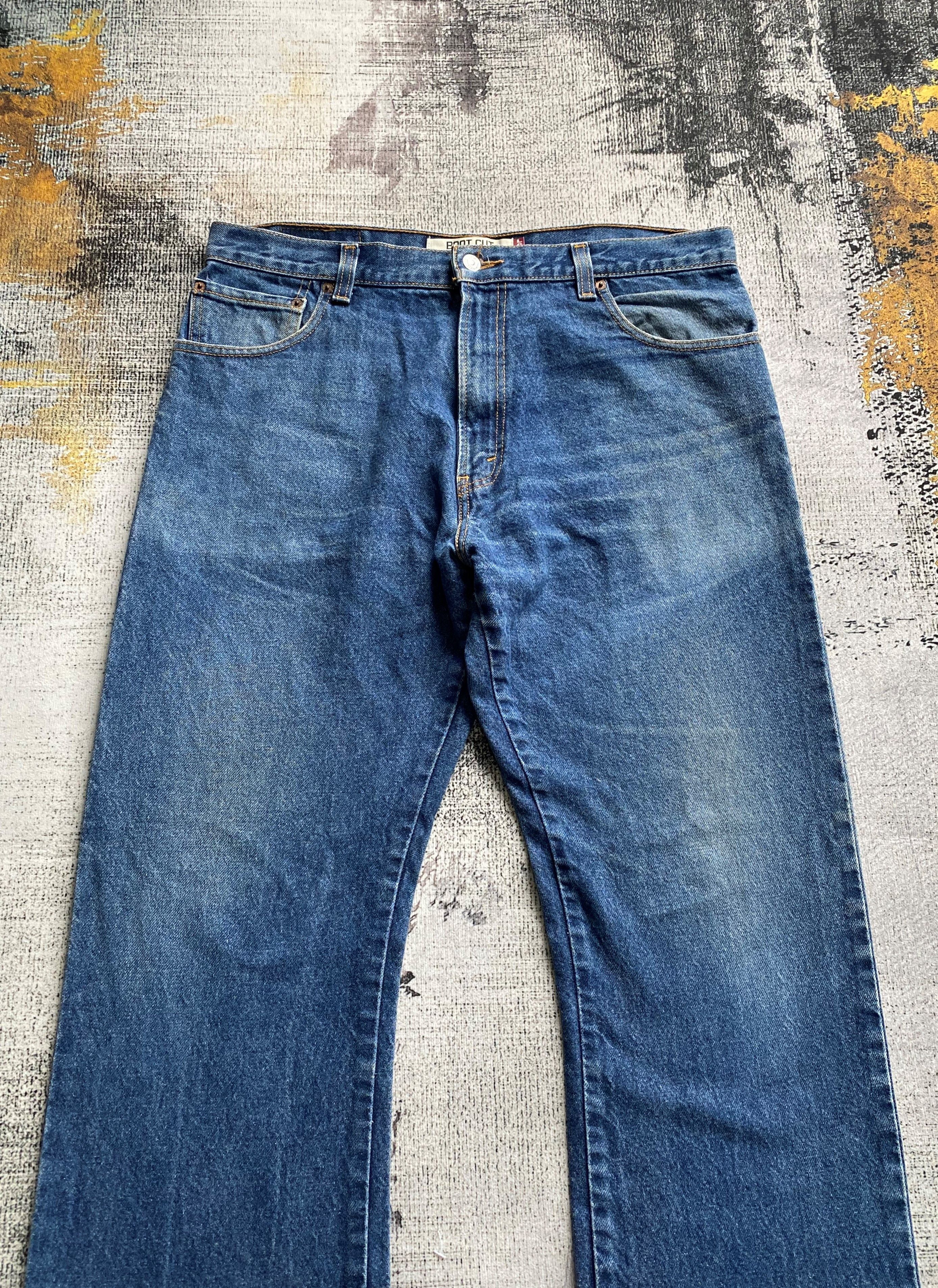 Levi's RARE🔥Levi's 517 Flare Bootcut Faded Wash Jeans Size US 36 / EU 52 - 4 Thumbnail