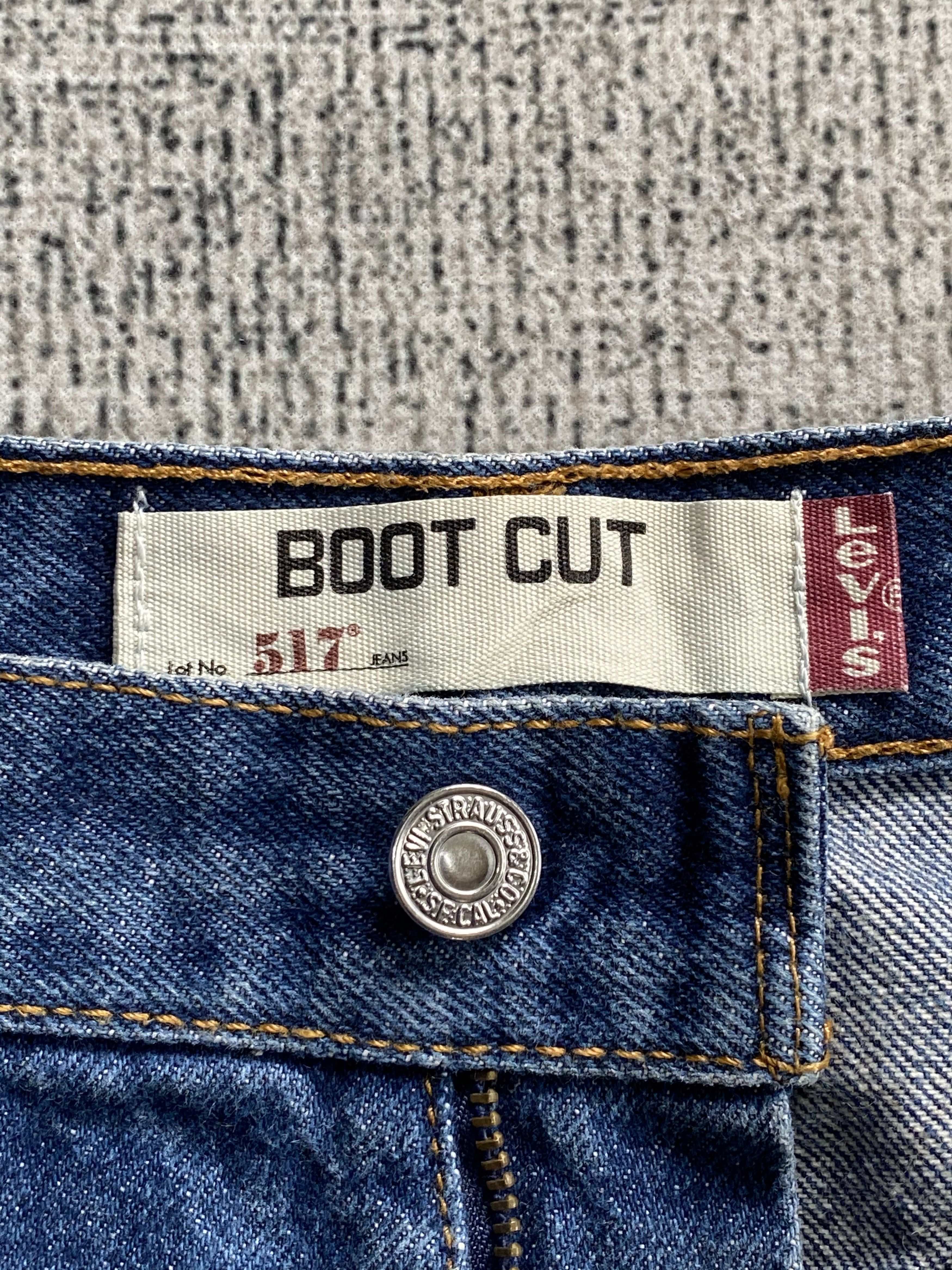 Levi's RARE🔥Levi's 517 Flare Bootcut Faded Wash Jeans Size US 36 / EU 52 - 8 Thumbnail