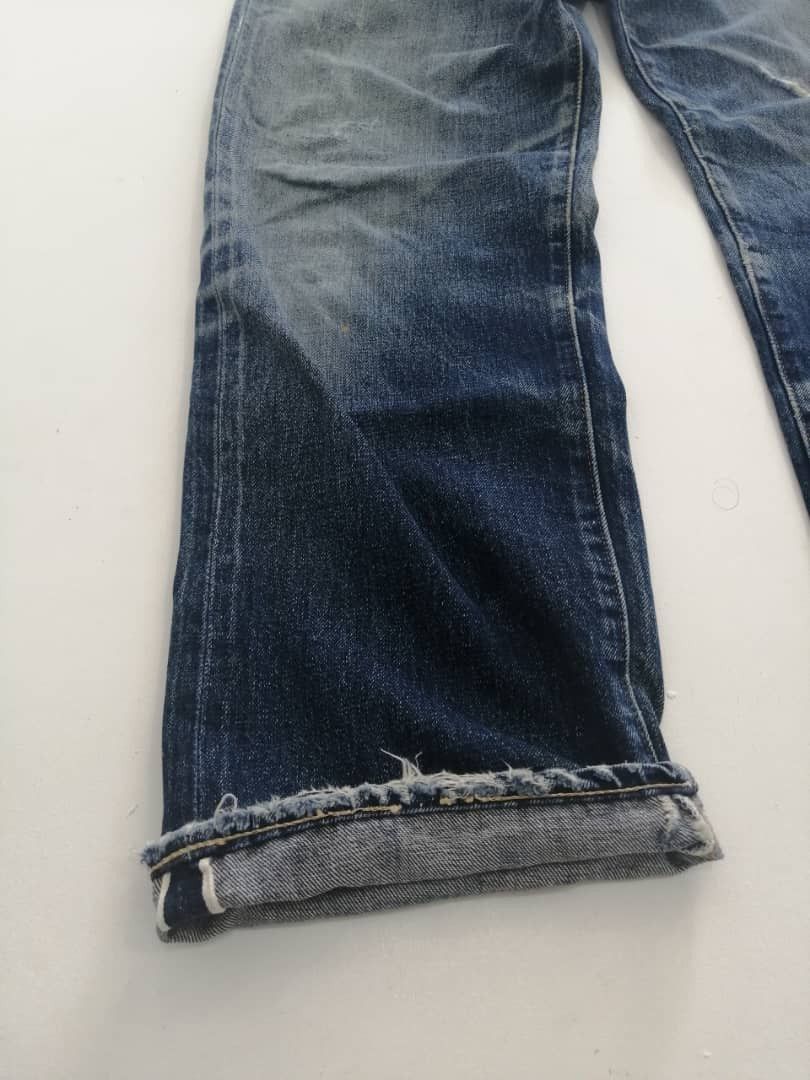 Levi's Vintage Clothing RARE🔥Vintage Redline Levi's 501xx Big-E Selvedge Distressed Size US 30 / EU 46 - 15 Thumbnail