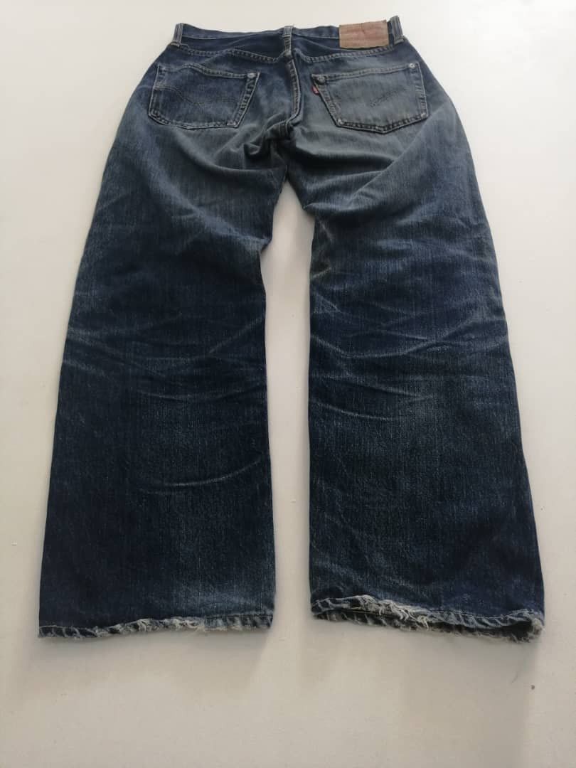 Levi's Vintage Clothing RARE🔥Vintage Redline Levi's 501xx Big-E Selvedge Distressed Size US 30 / EU 46 - 17 Thumbnail