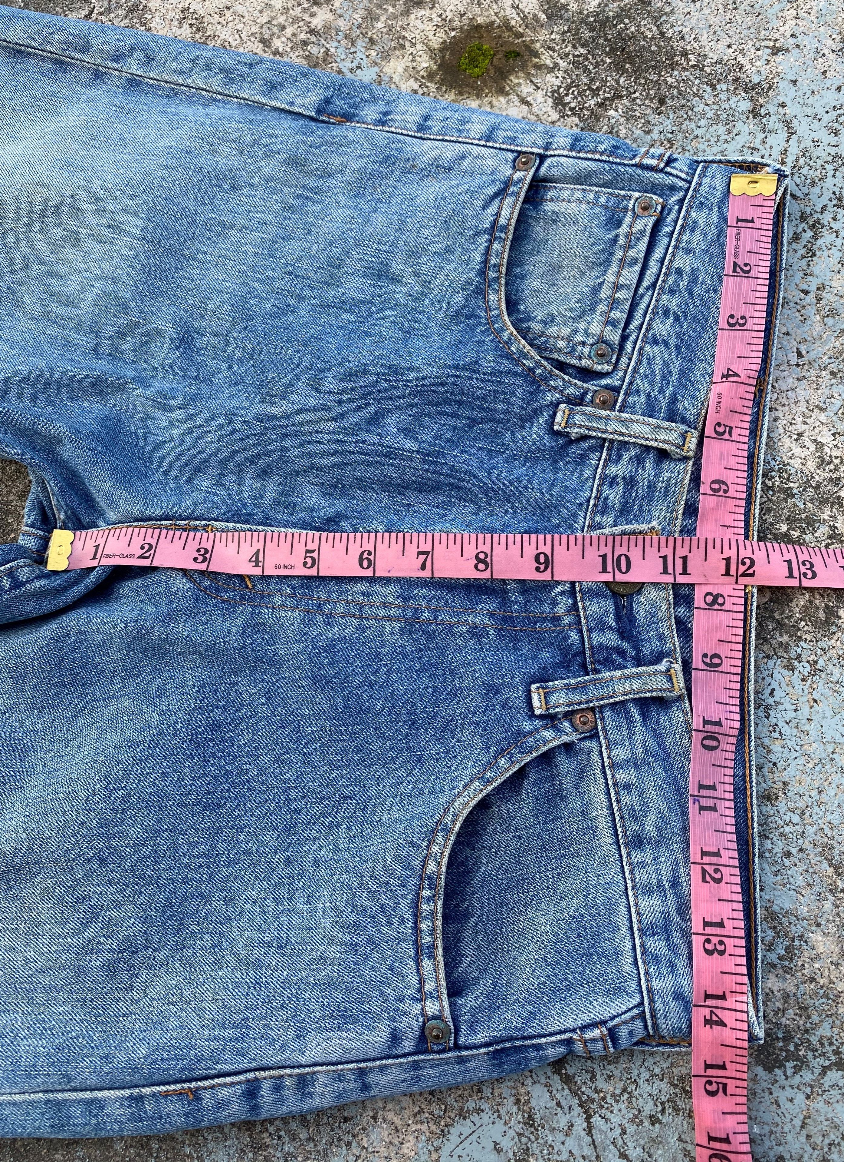 Levi's 90s Vintage Light Blue Wash Levis 503 Small E TabRedline Size US 29 - 16 Thumbnail