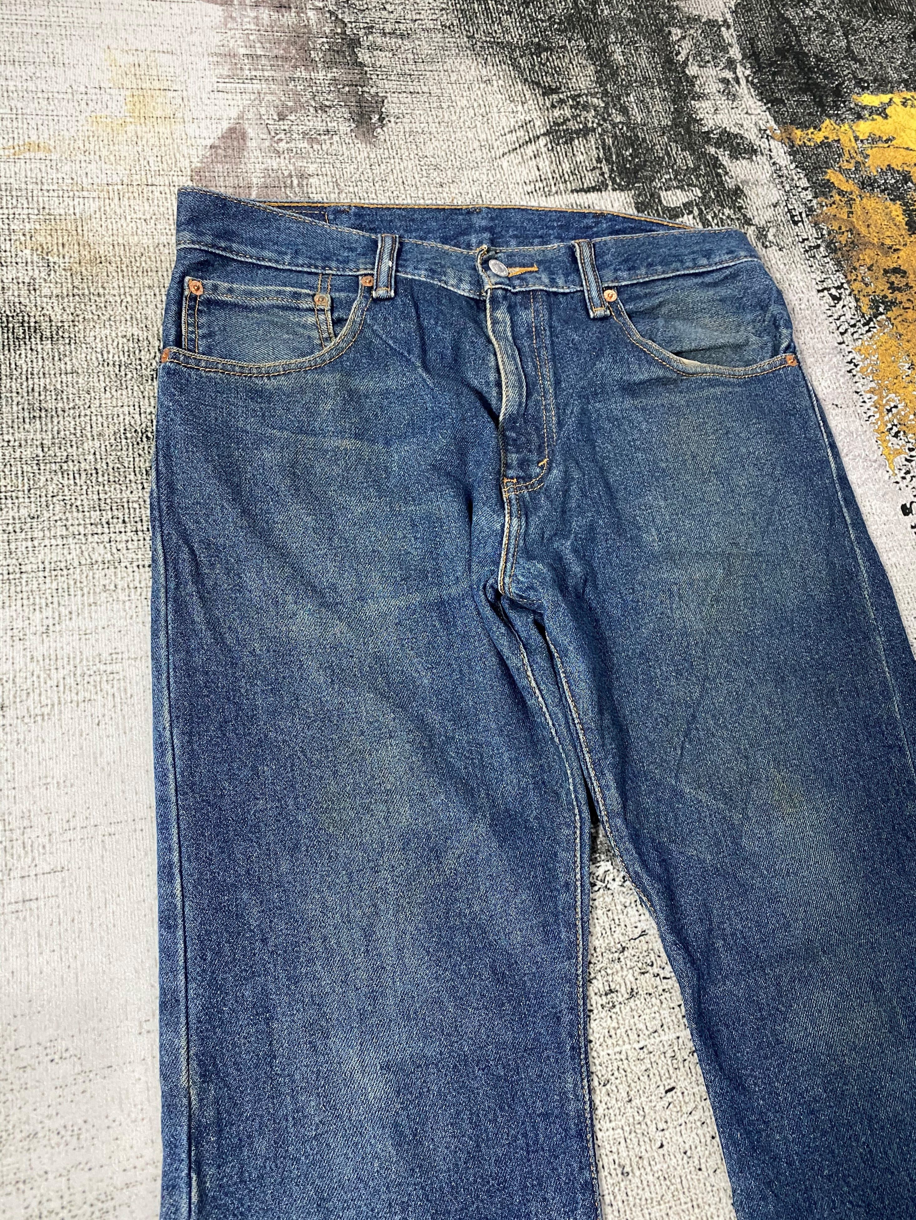 SICKS💥Levi's 517 Rusty Blue Wash Flared Bootcut