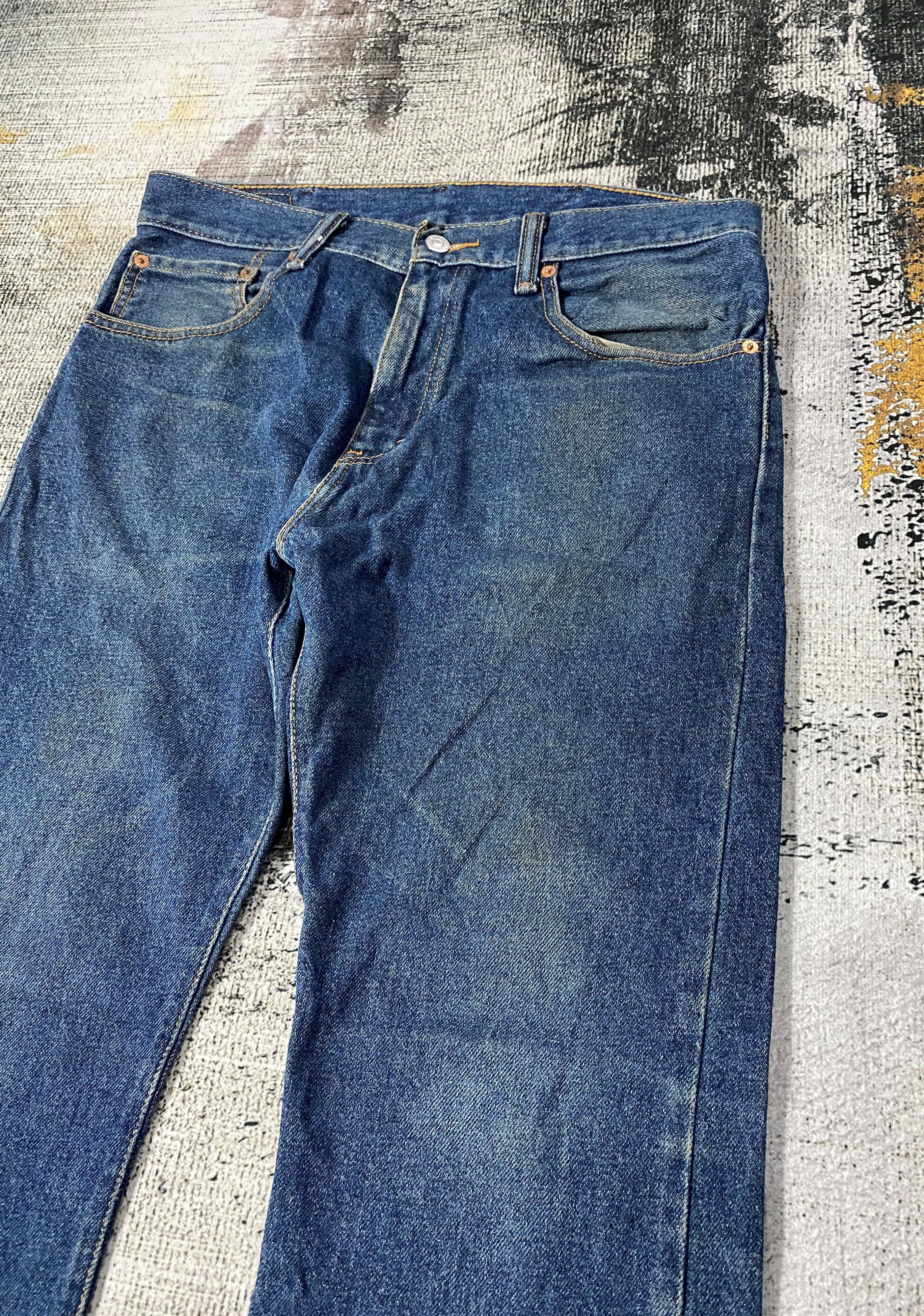 SICKS💥Levi's 517 Rusty Blue Wash Flared Bootcut