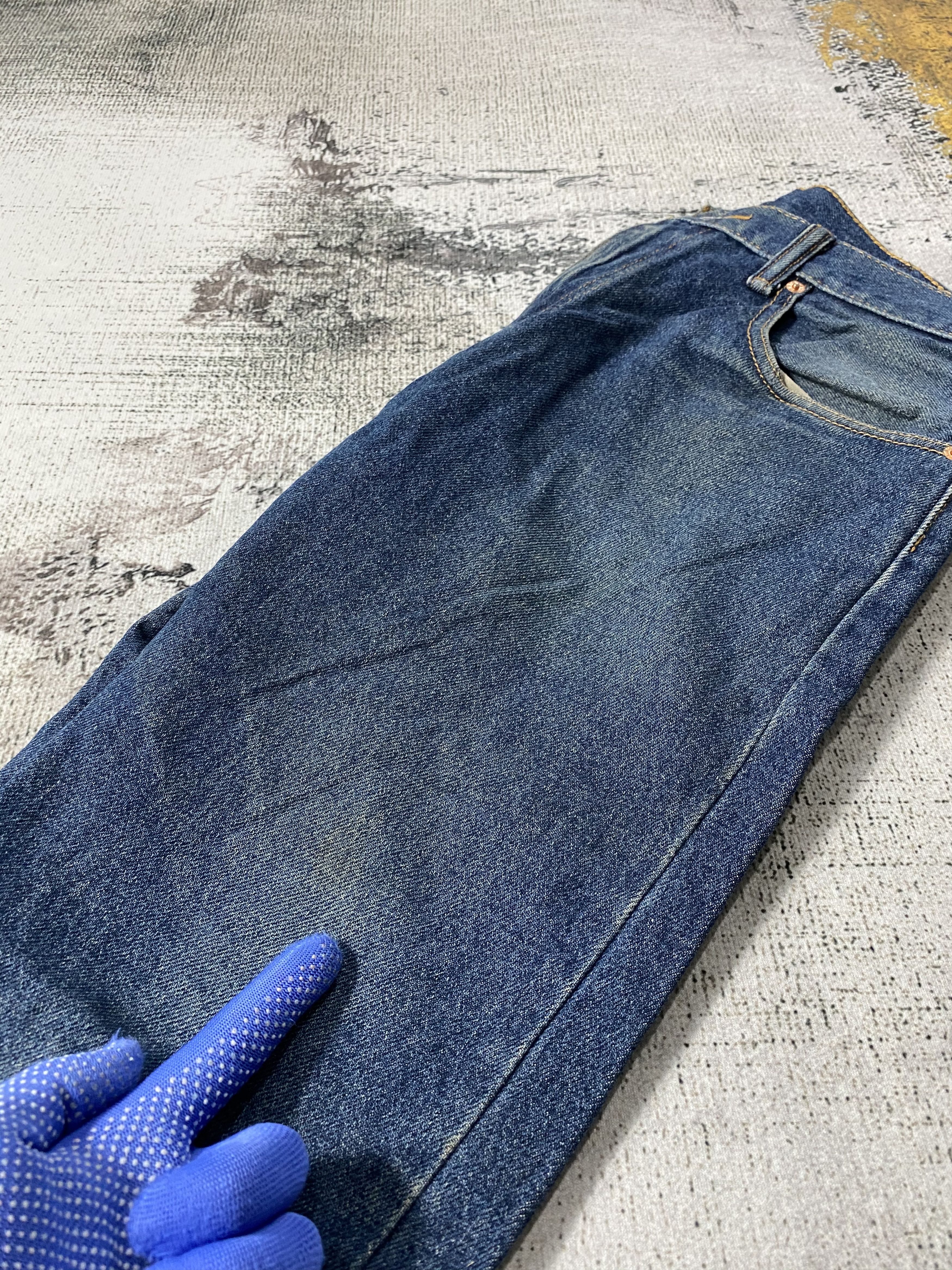 SICKS💥Levi's 517 Rusty Blue Wash Flared Bootcut