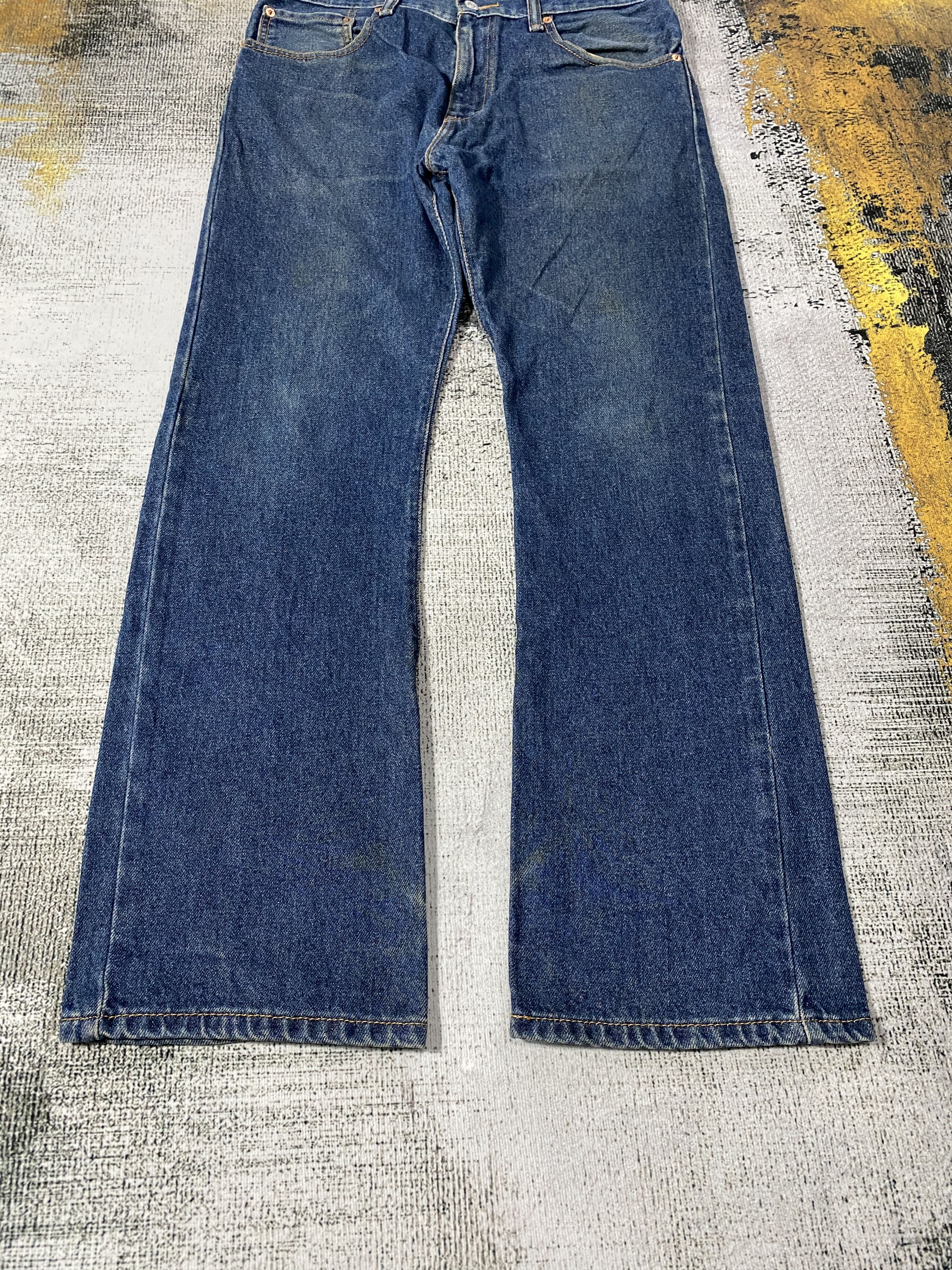 SICKS💥Levi's 517 Rusty Blue Wash Flared Bootcut