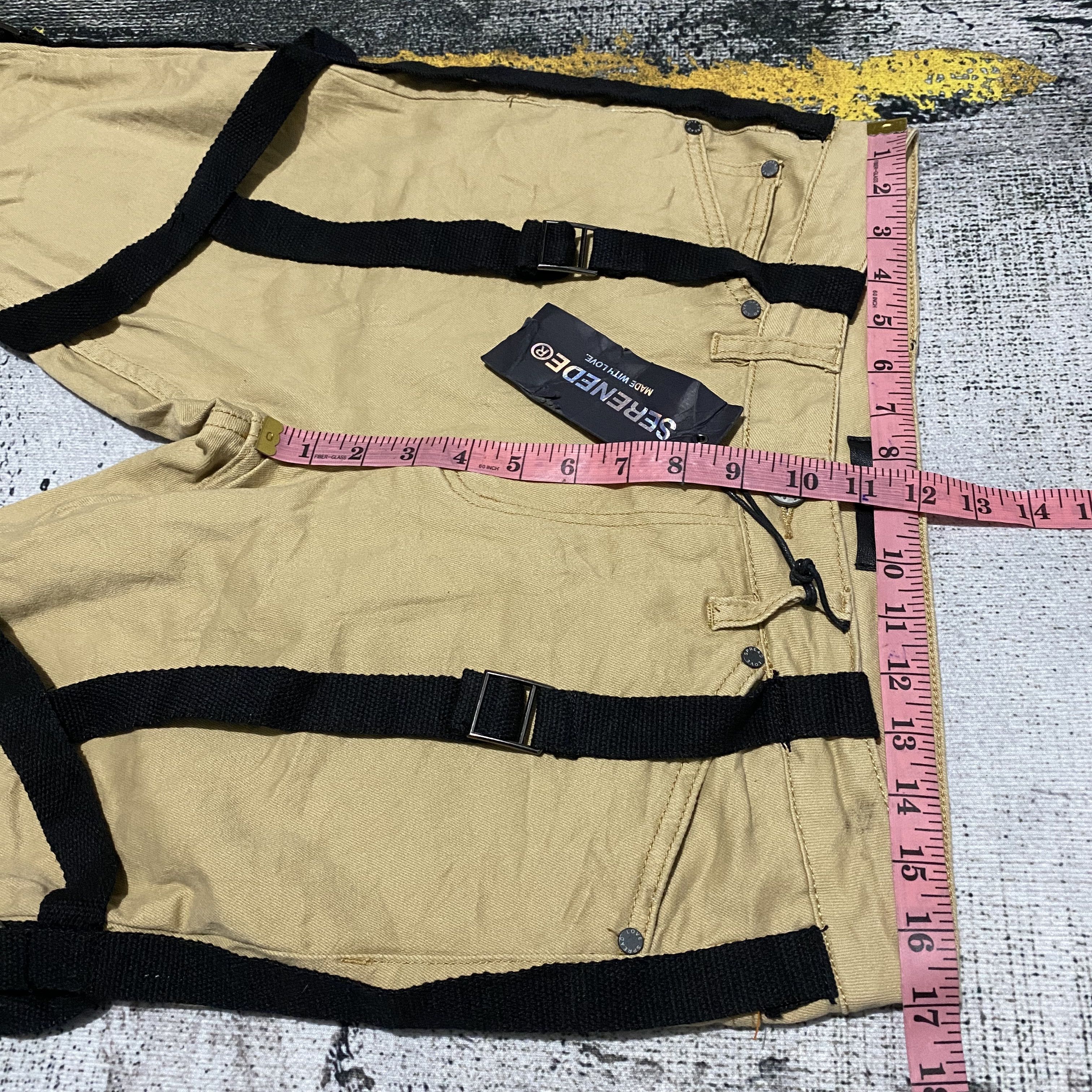 Japanese Brand Archive Bondage Punk Skinny Fit Japanese Pants Size US 34 / EU 50 - 16 Thumbnail