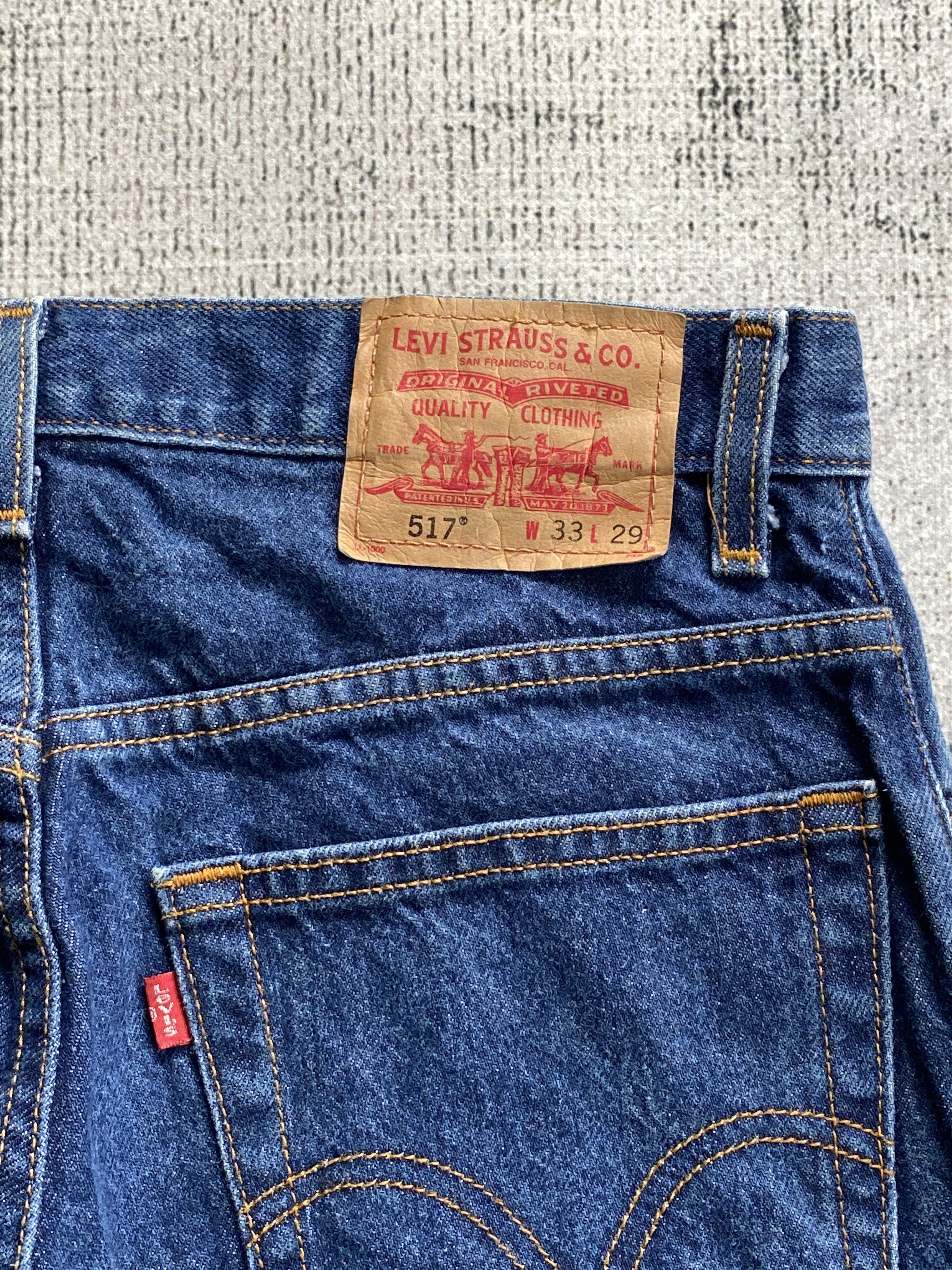 Levi's Levi's 517 Flare Bootcut Jeans Size US 33 - 12 Thumbnail