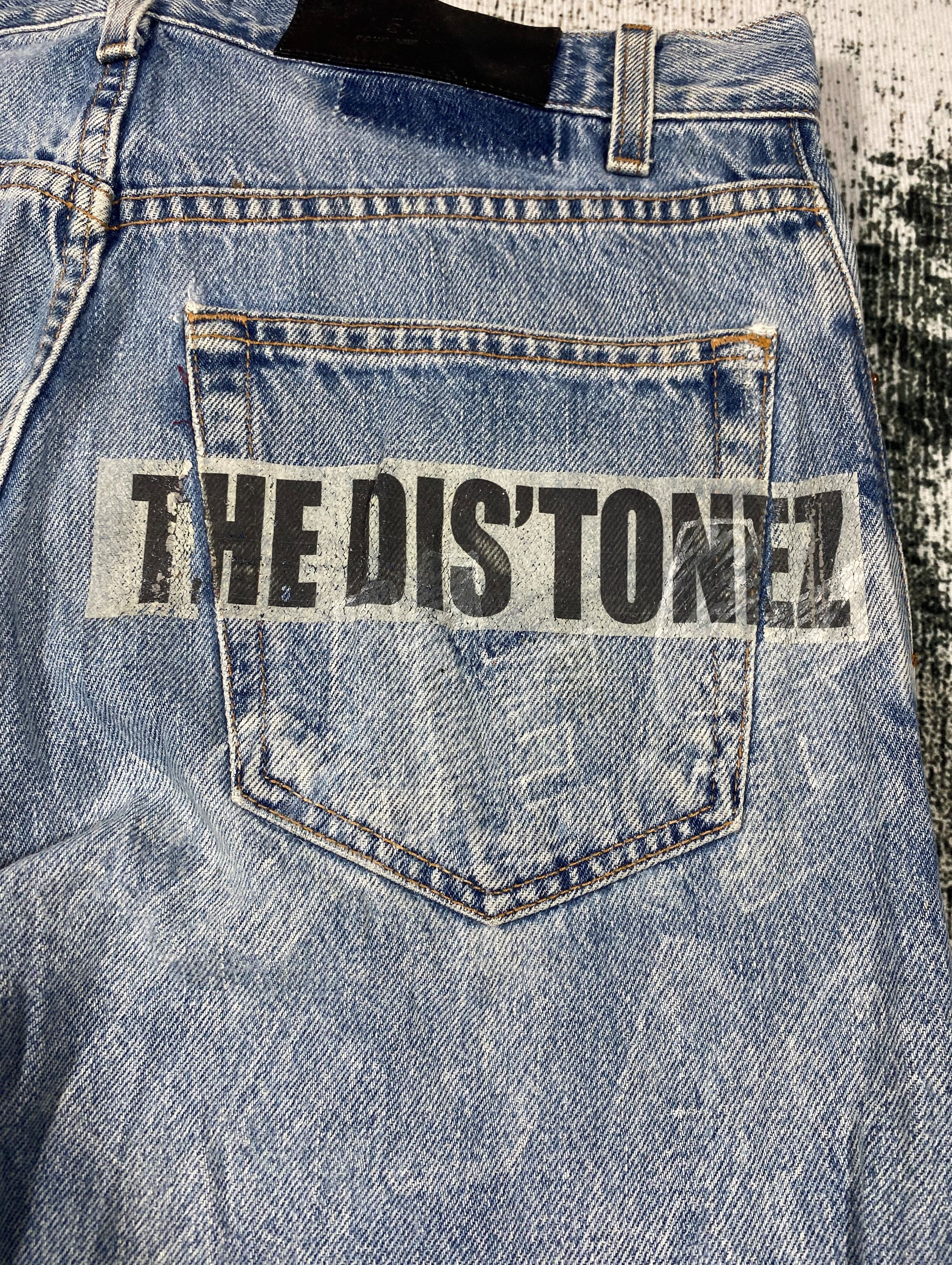 5351 POUR LES HOMMES RARE🔥5351 Pour Les Hommes Released Hem Distressed Denim Size US 30 / EU 46 - 14 Thumbnail