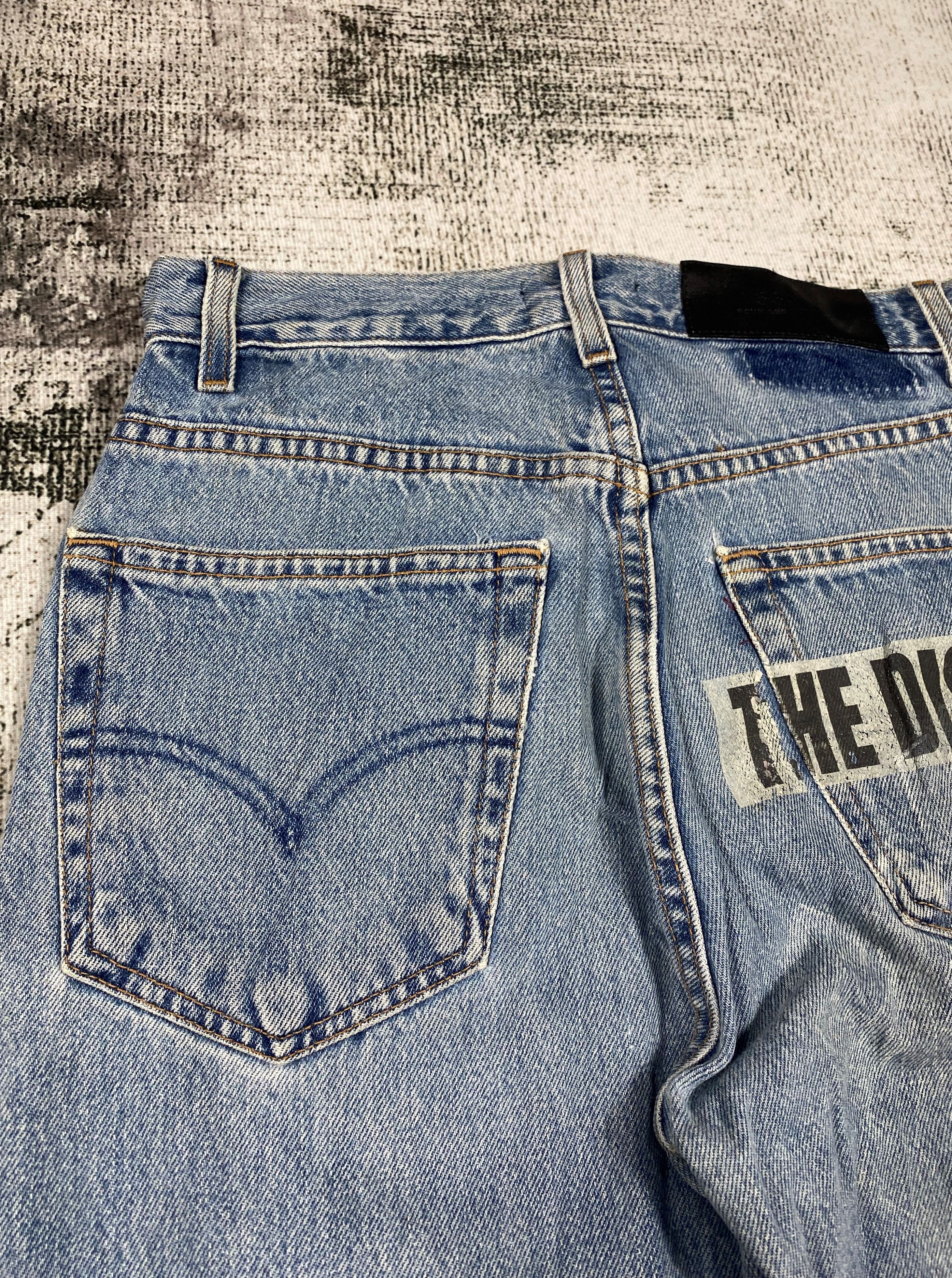 5351 POUR LES HOMMES RARE🔥5351 Pour Les Hommes Released Hem Distressed Denim Size US 30 / EU 46 - 16 Thumbnail