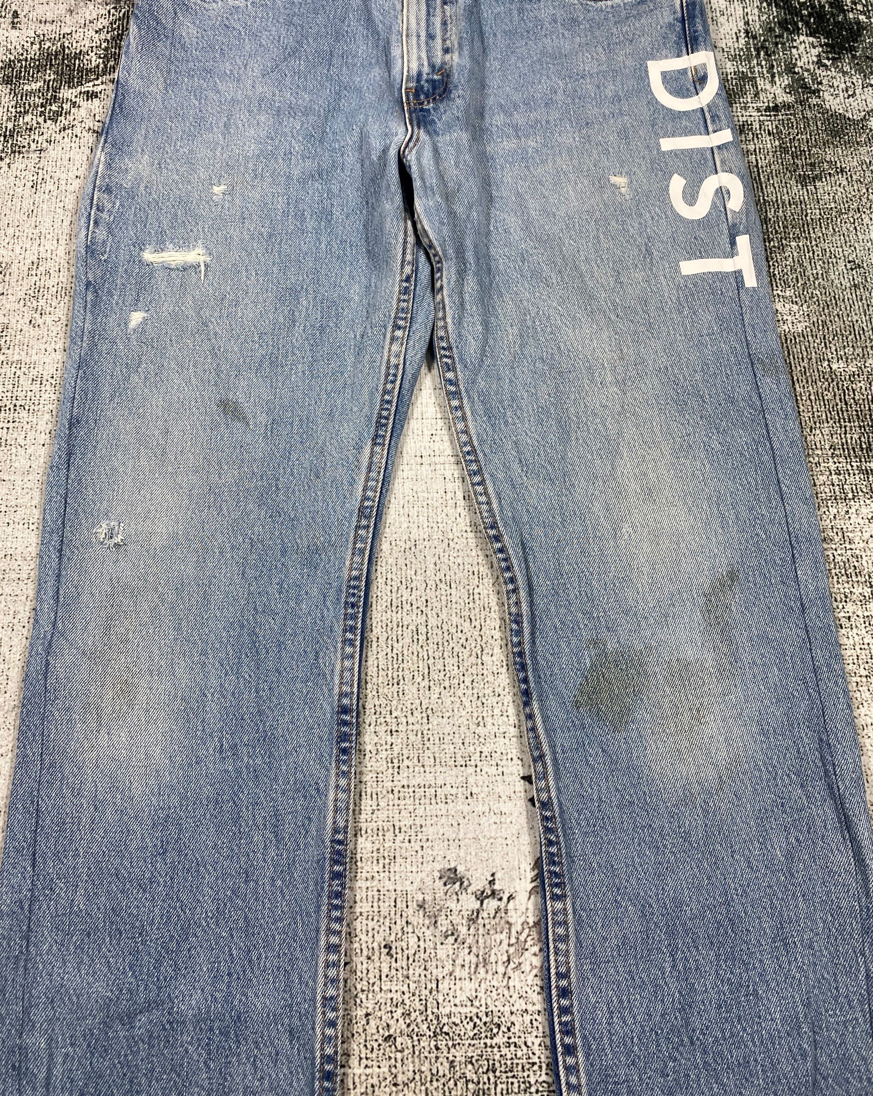 5351 POUR LES HOMMES RARE🔥5351 Pour Les Hommes Released Hem Distressed Denim Size US 30 / EU 46 - 4 Thumbnail