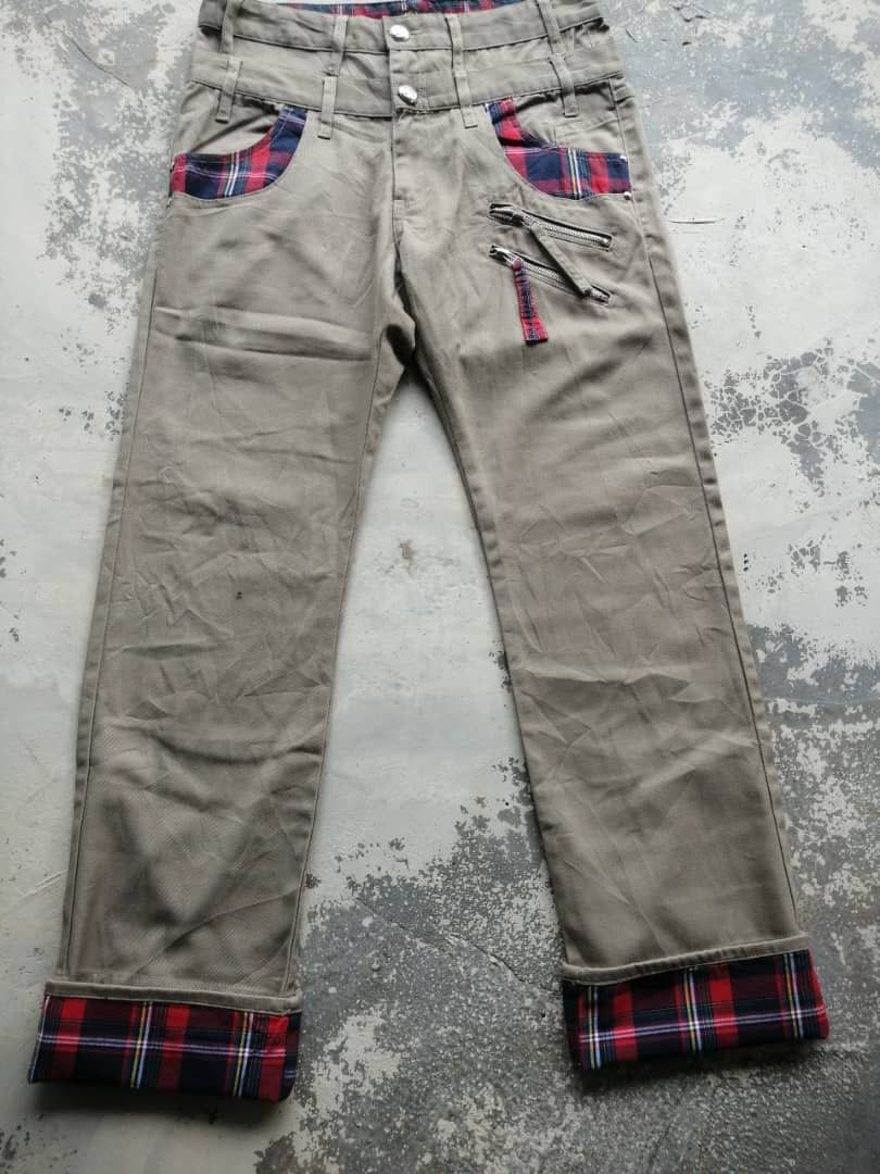Japanese Brand Japanese Spinash Double Waist Multi Pockets Pants Size US 32 / EU 48 - 4 Thumbnail