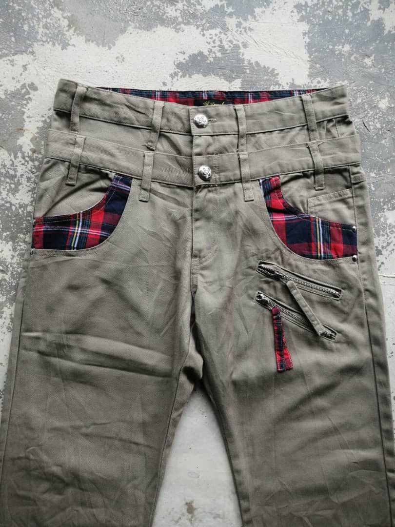 Japanese Brand Japanese Spinash Double Waist Multi Pockets Pants Size US 32 / EU 48 - 5 Thumbnail